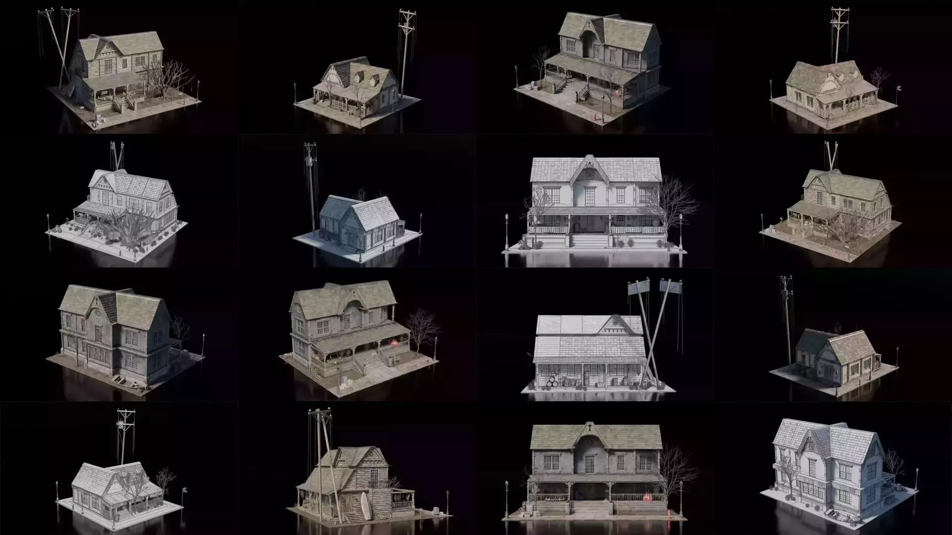 Dark Fantasy Building Collection _1