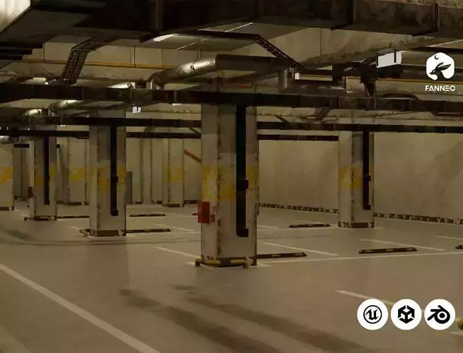 Modular - Underground Garage Parking - All Formats