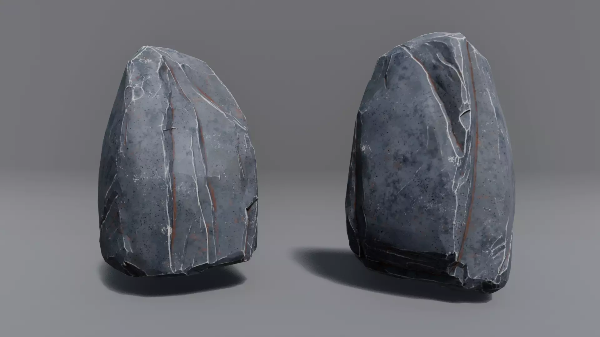 Rocks Toning -The stylized Rocks Pack Low-poly 3D model_7