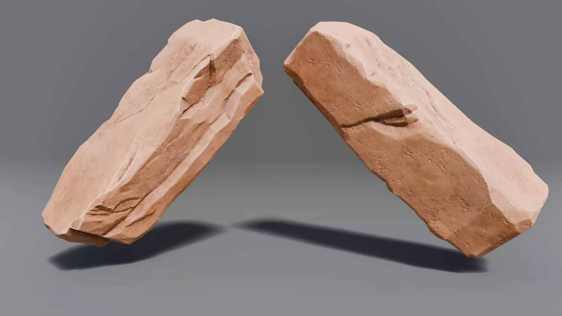 Rocks Toning -The stylized Rocks Pack Low-poly 3D model_18