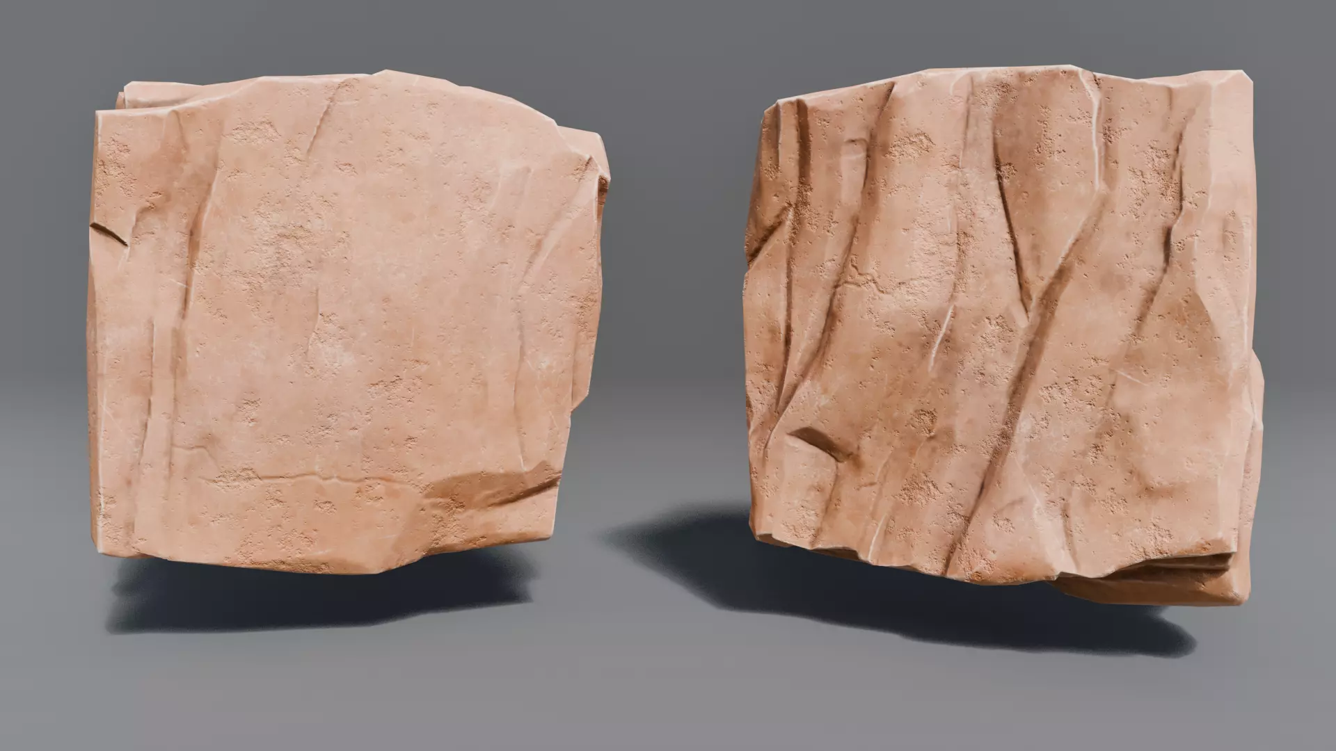 Rocks Toning -The stylized Rocks Pack Low-poly 3D model_2