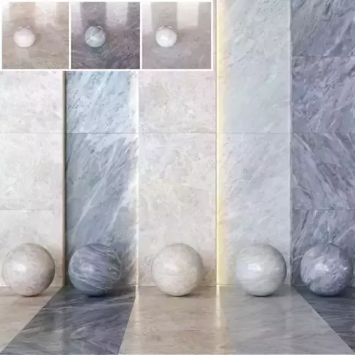 Keope Versilia Collection Marble-Look Tile - Set of 12