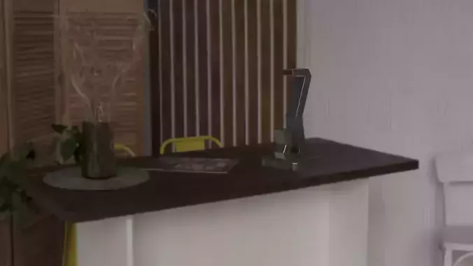 3D printable Simple and minimalistic headphone stand