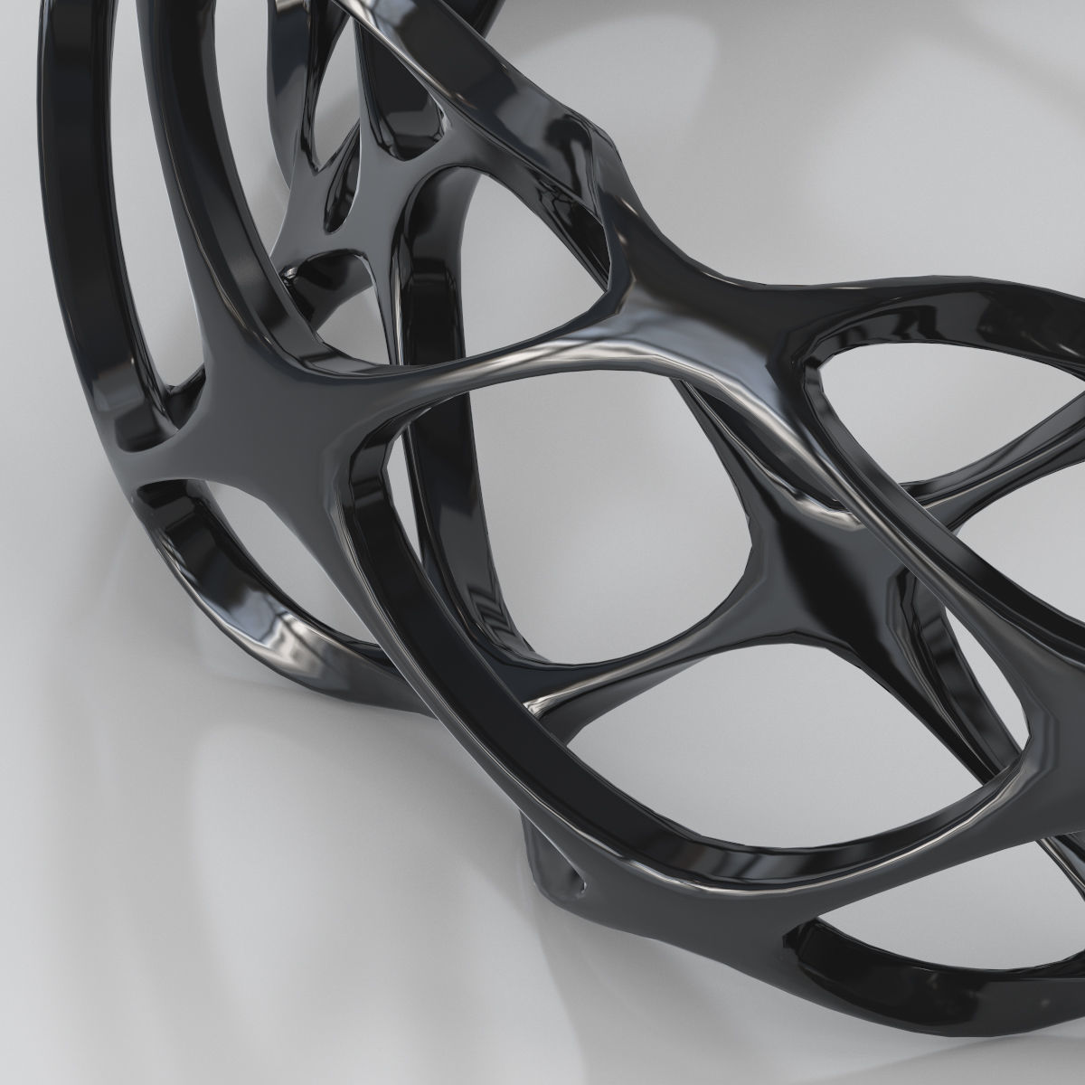 Twisted Bracelet 3D model_4