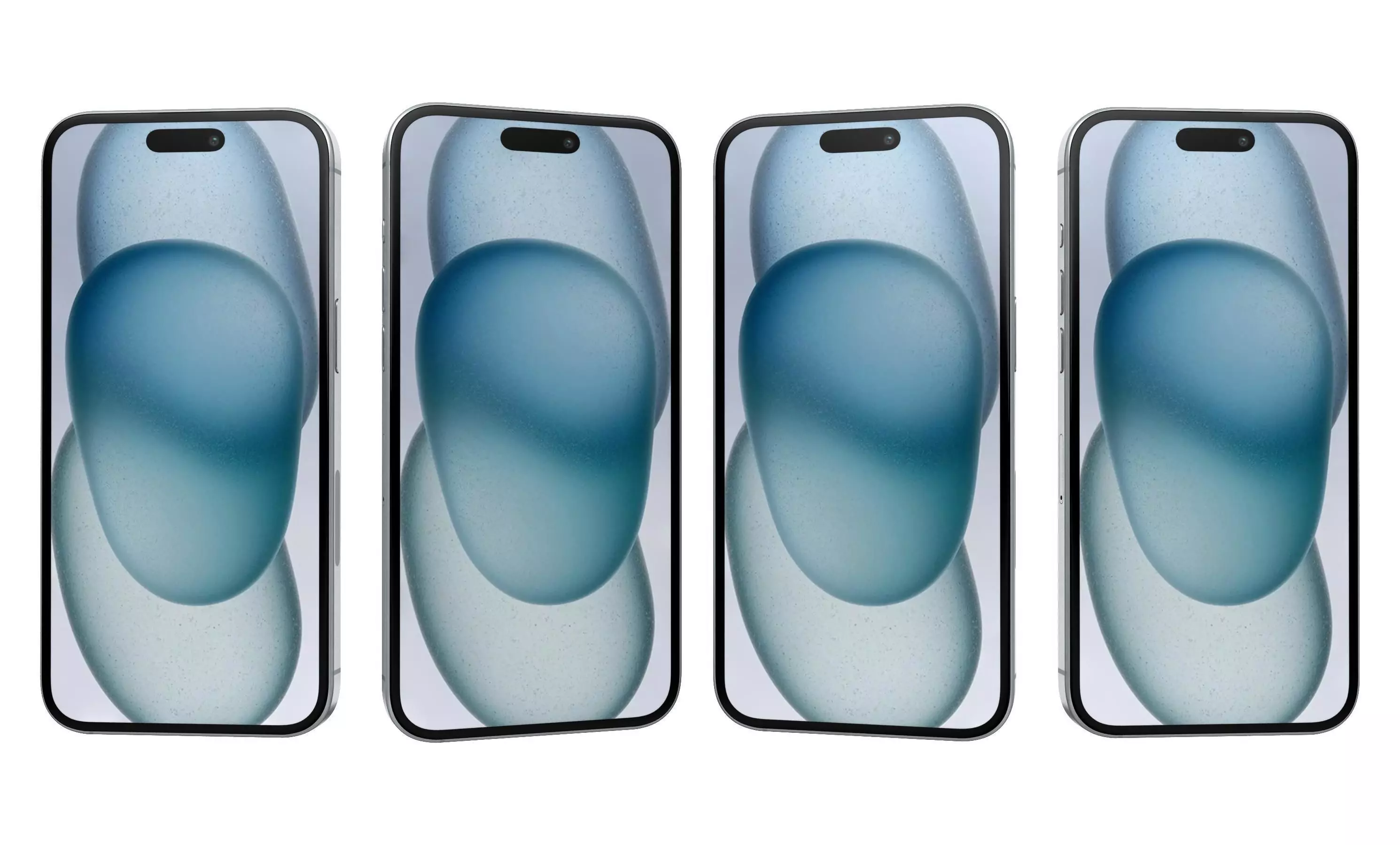 Apple iPhone 15 Plus All Colors High Poly  3D model_32