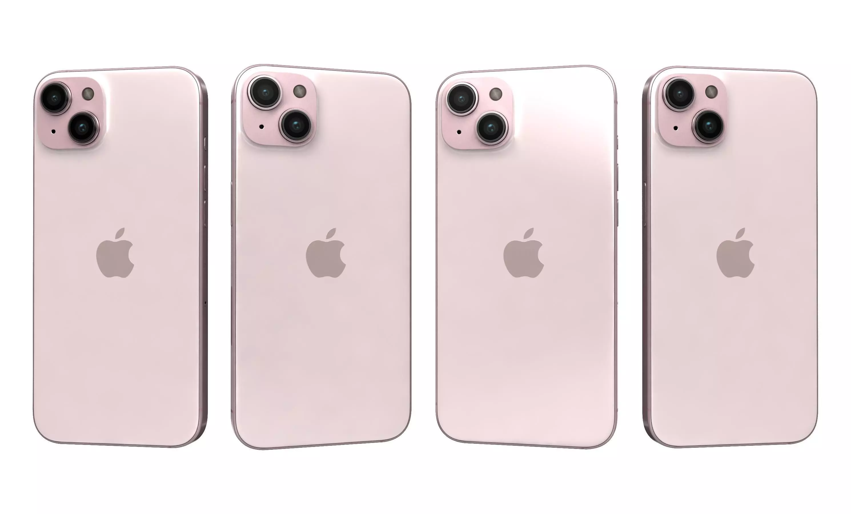 Apple iPhone 15 Plus All Colors High Poly  3D model_10