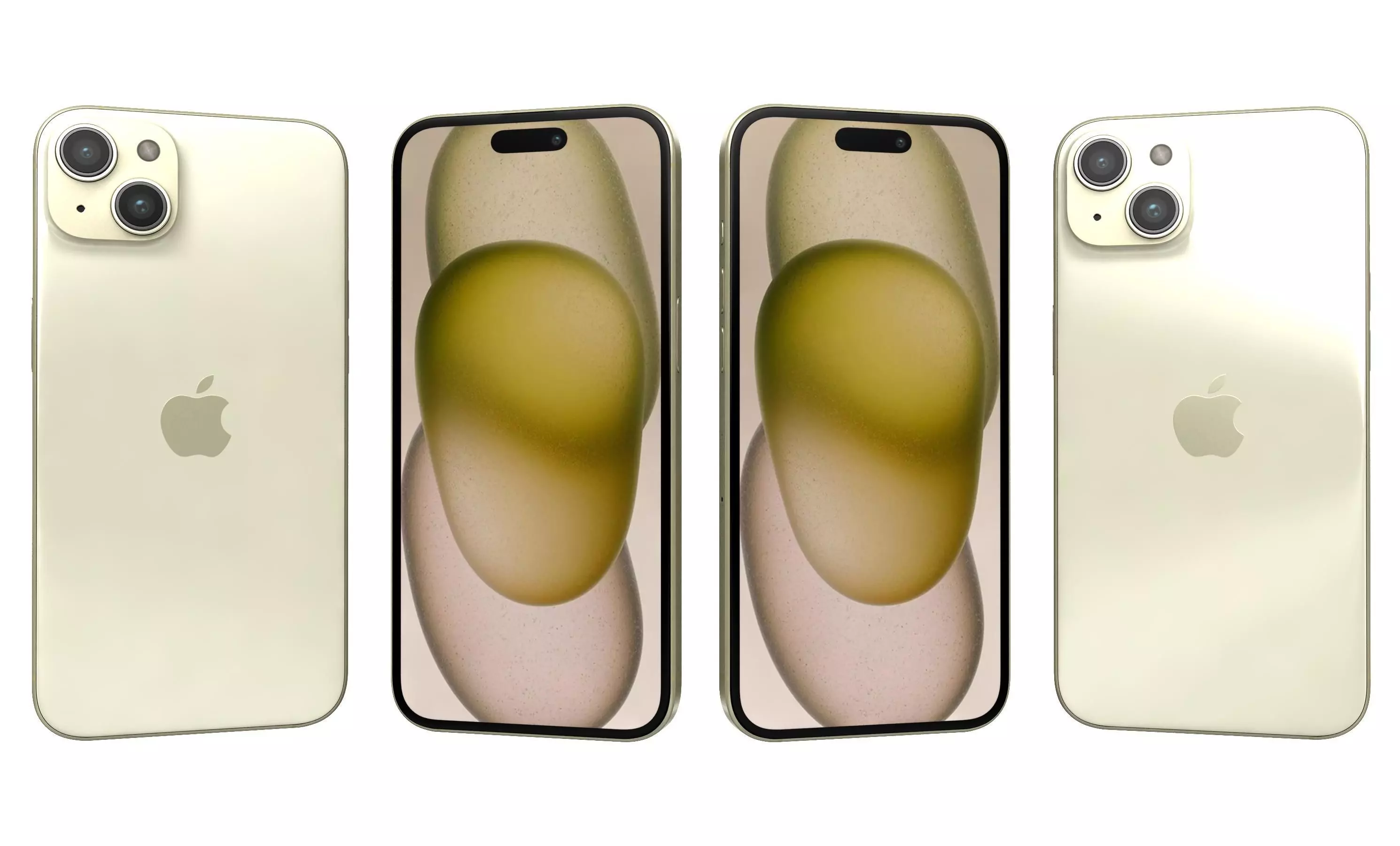 Apple iPhone 15 Plus All Colors High Poly  3D model_36