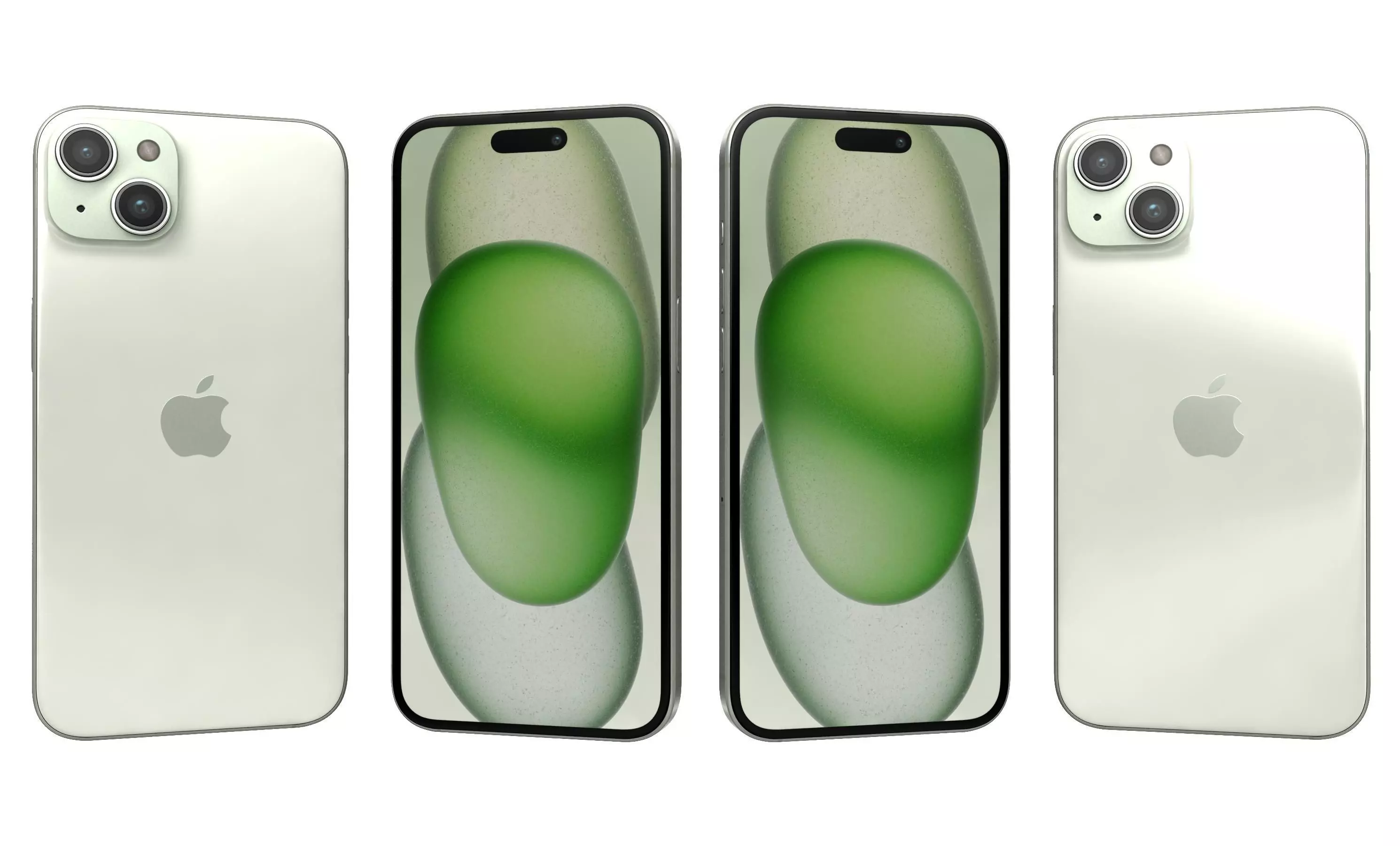 Apple iPhone 15 Plus All Colors High Poly  3D model_14
