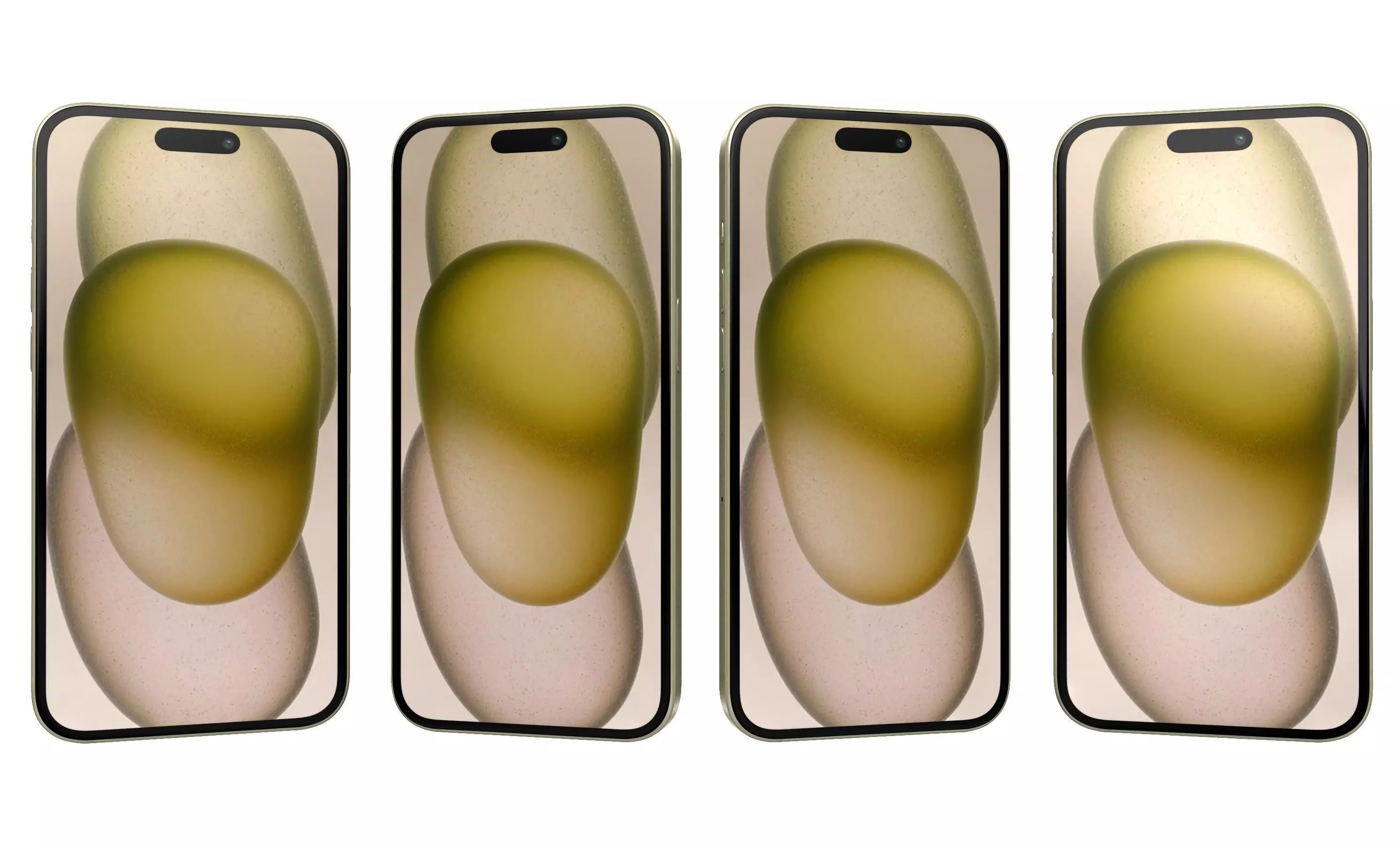 Apple iPhone 15 Plus All Colors High Poly  3D model_37