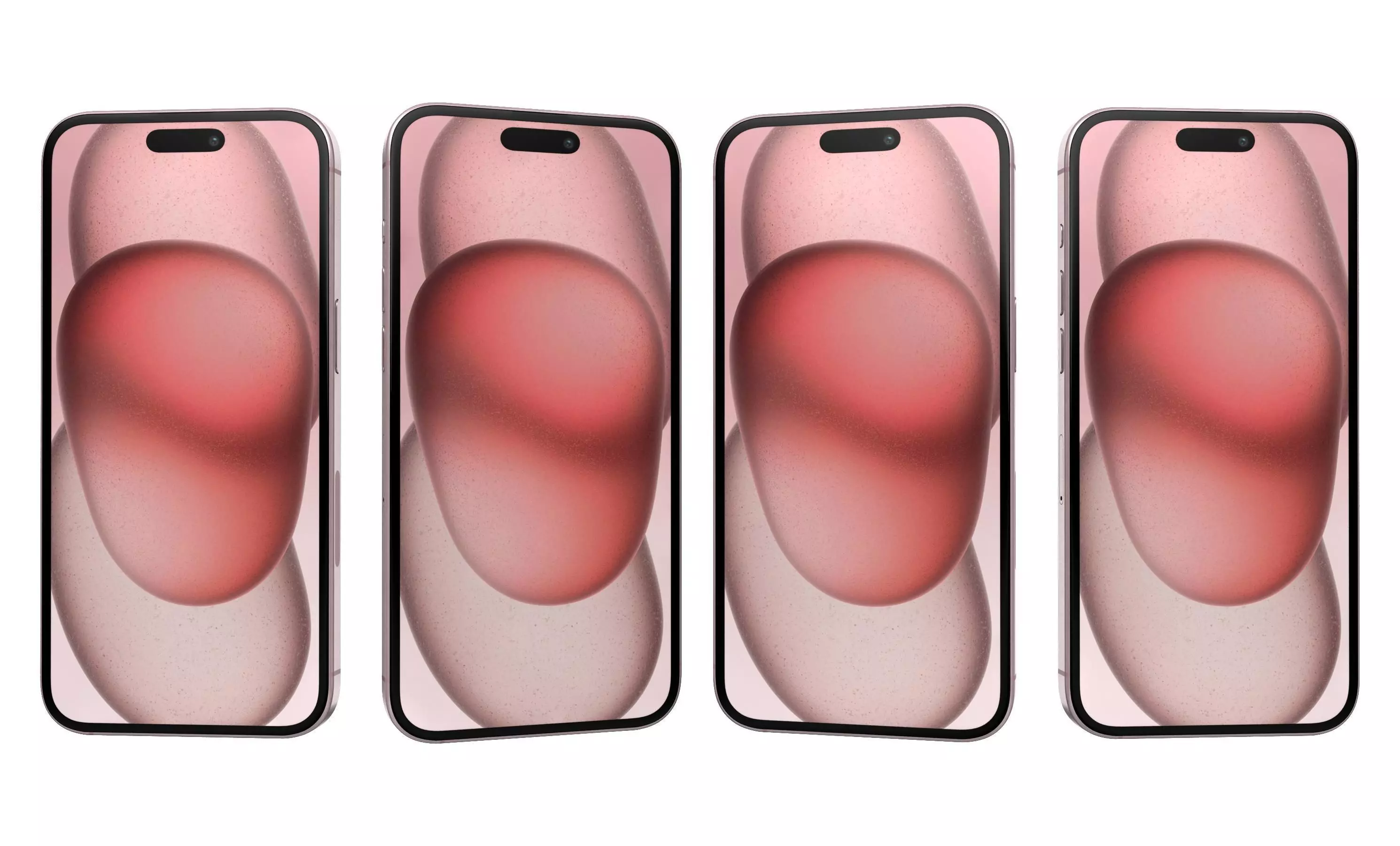 Apple iPhone 15 Plus All Colors High Poly  3D model_8