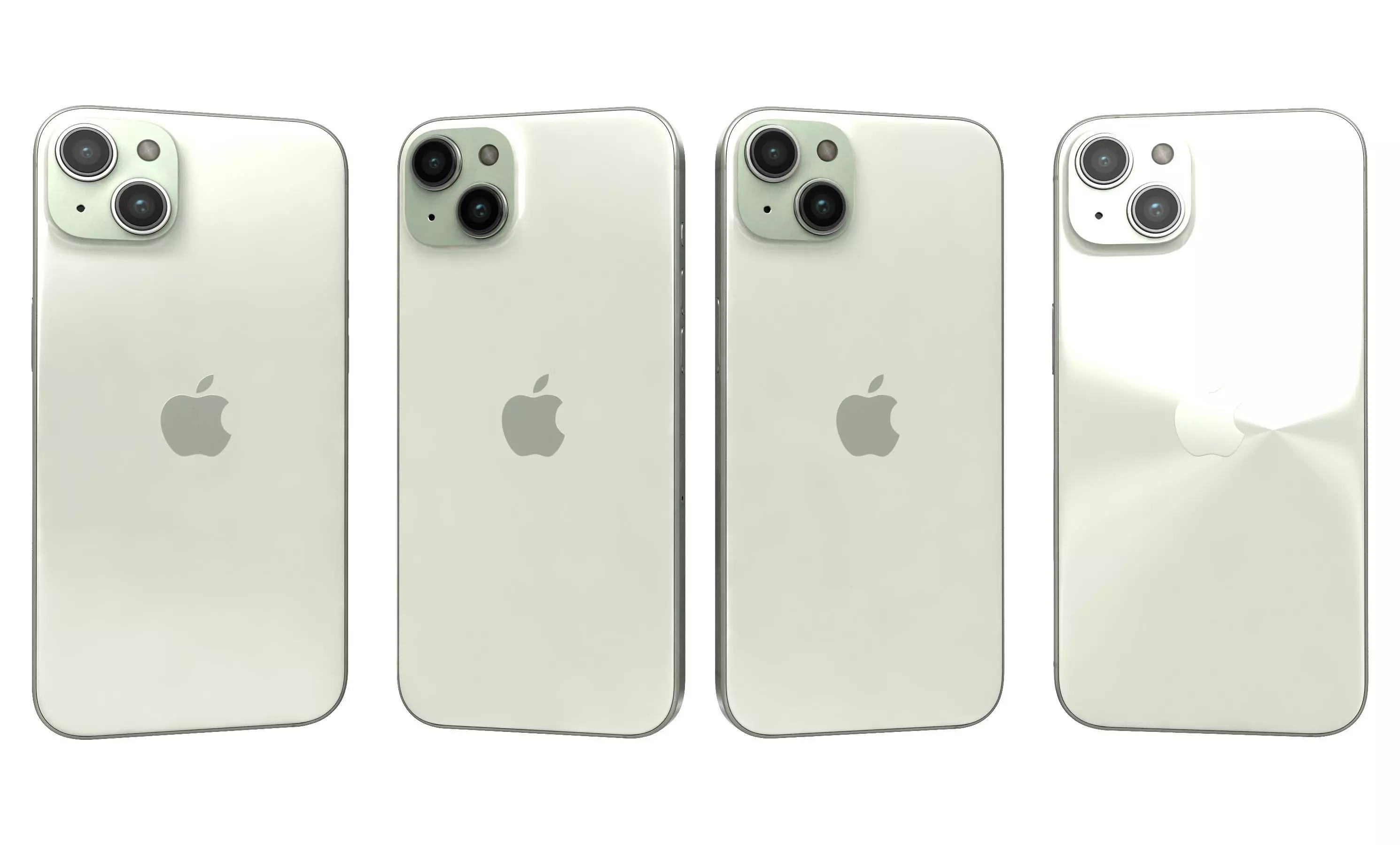 Apple iPhone 15 Plus All Colors High Poly  3D model_17