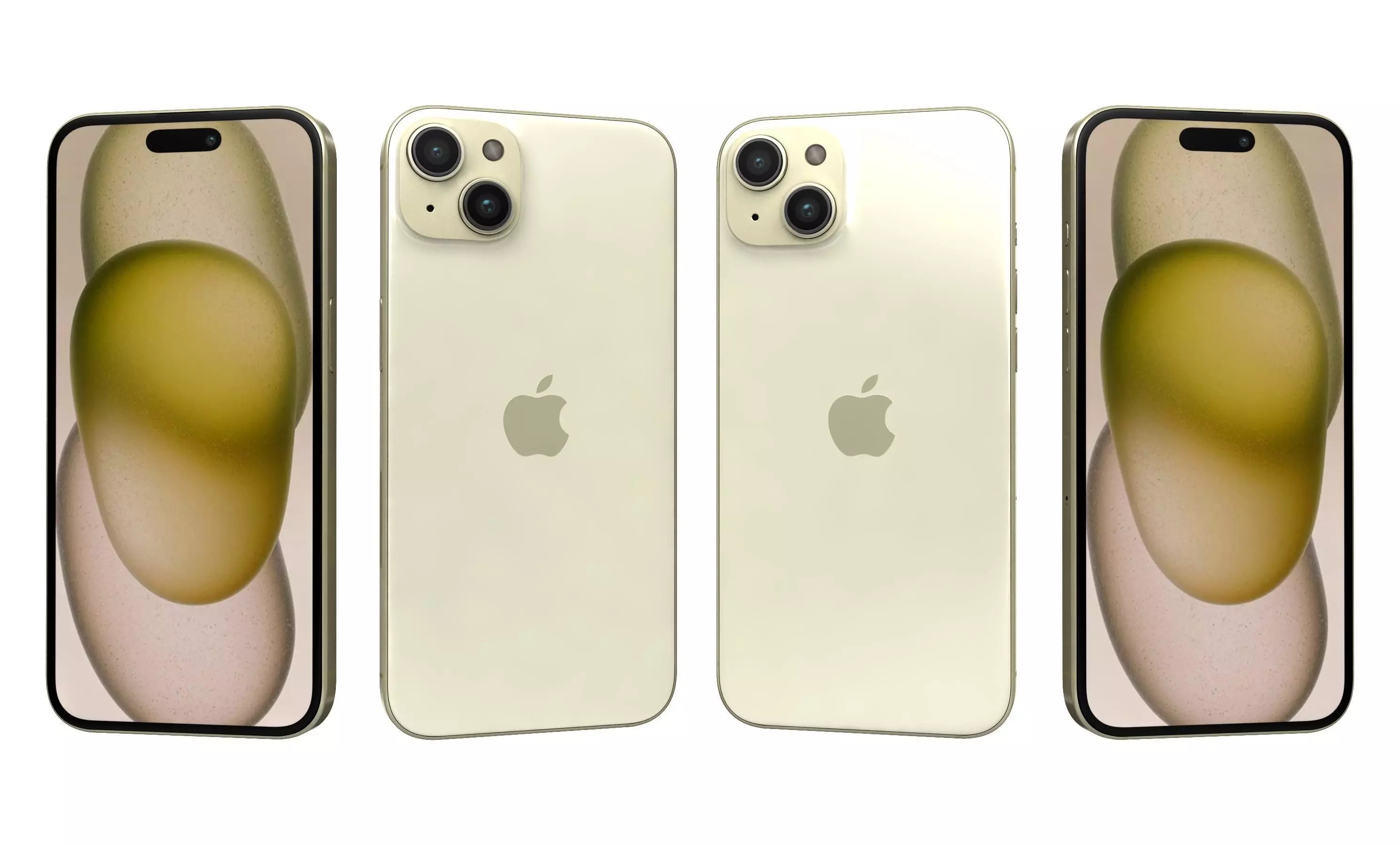 Apple iPhone 15 Plus All Colors High Poly  3D model_40