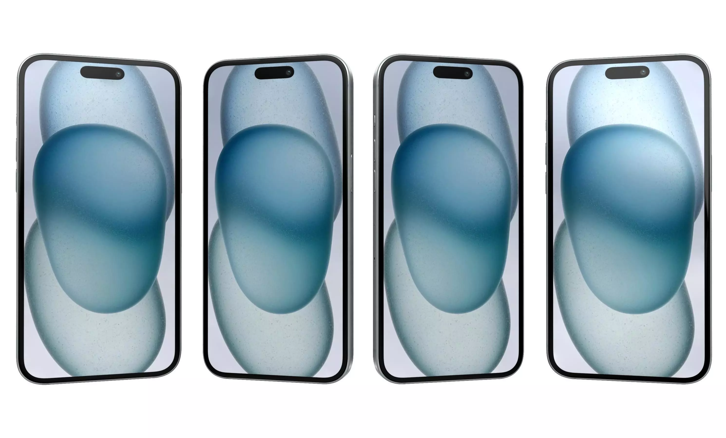 Apple iPhone 15 Plus All Colors High Poly  3D model_26