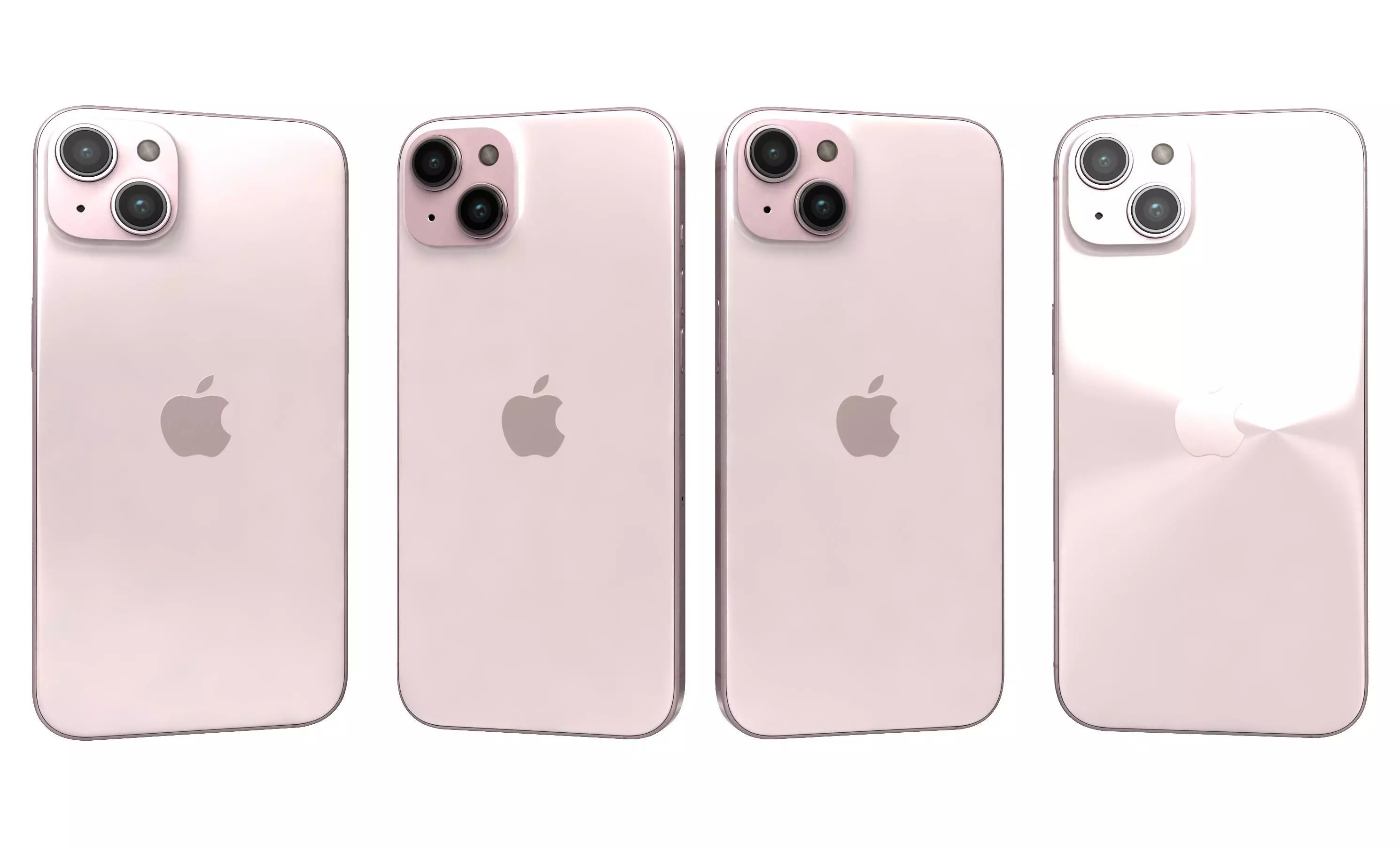 Apple iPhone 15 Plus All Colors High Poly  3D model_6