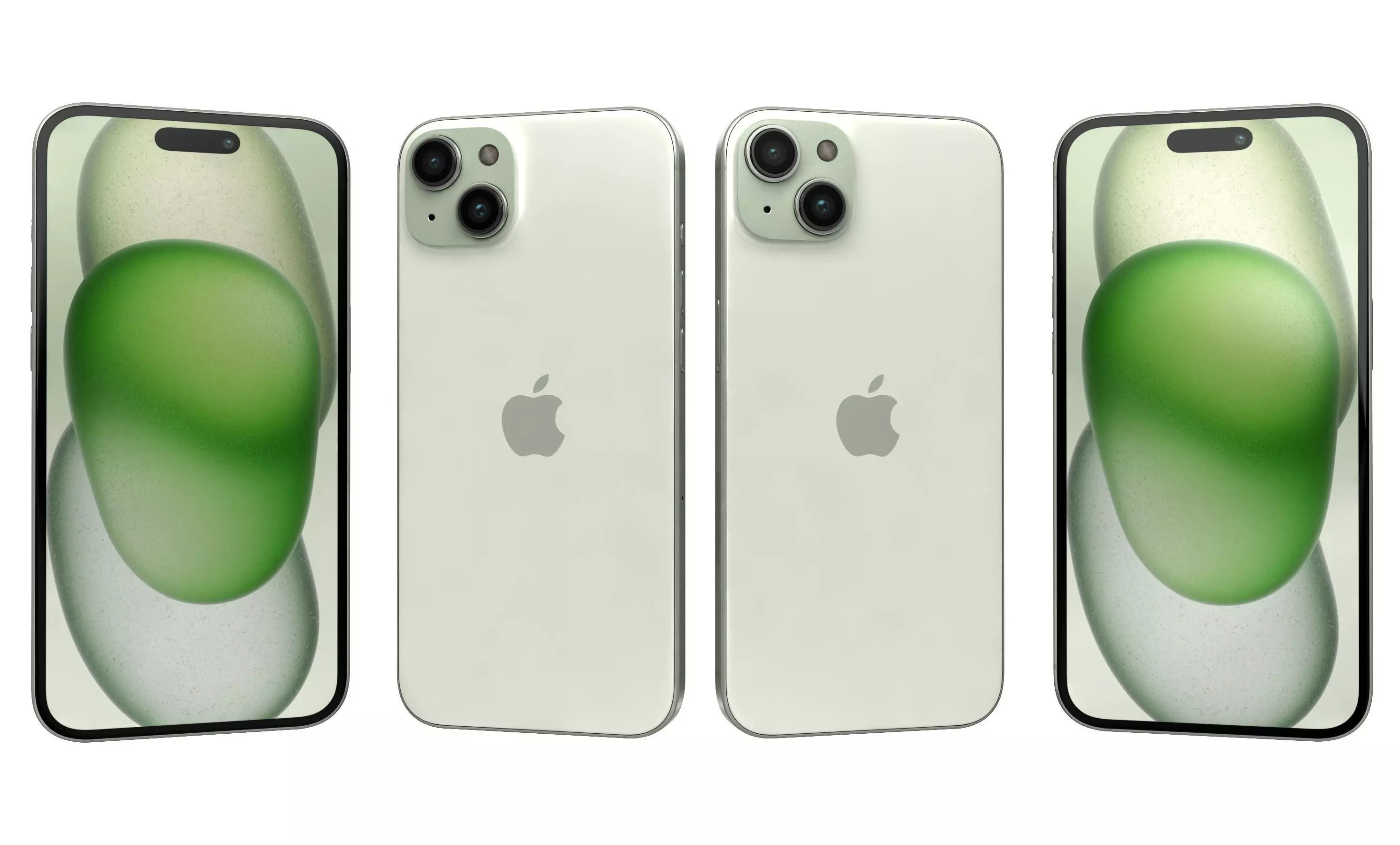 Apple iPhone 15 Plus All Colors High Poly  3D model_16