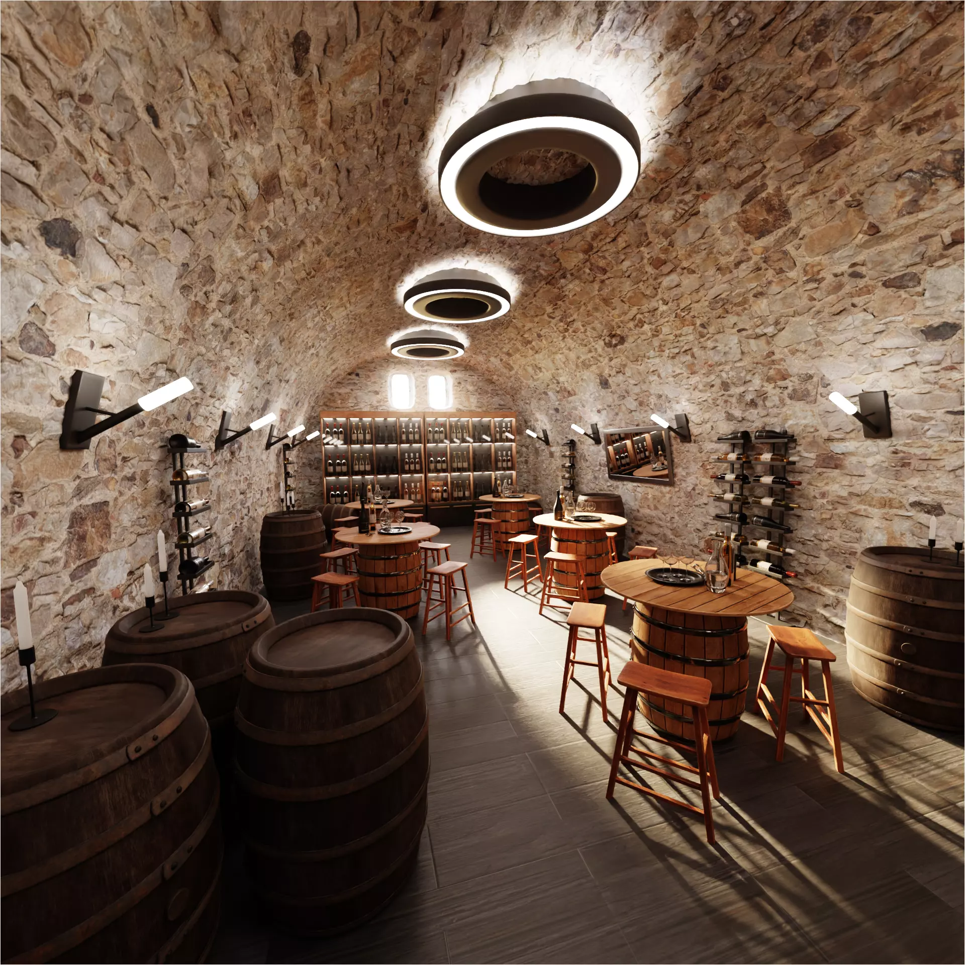 -Winery Restaurant V1- 3D model_19