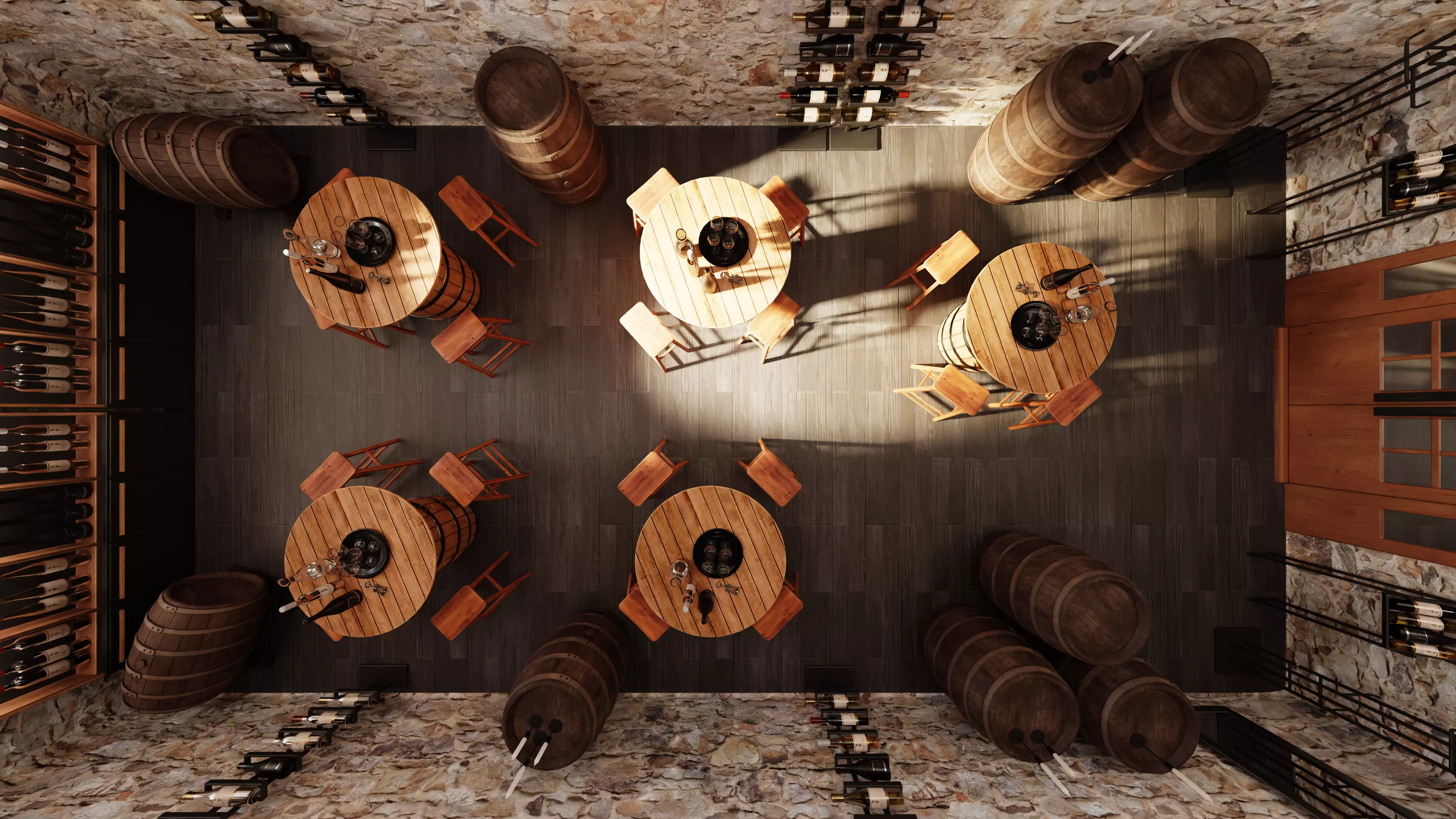 -Winery Restaurant V1- 3D model_10