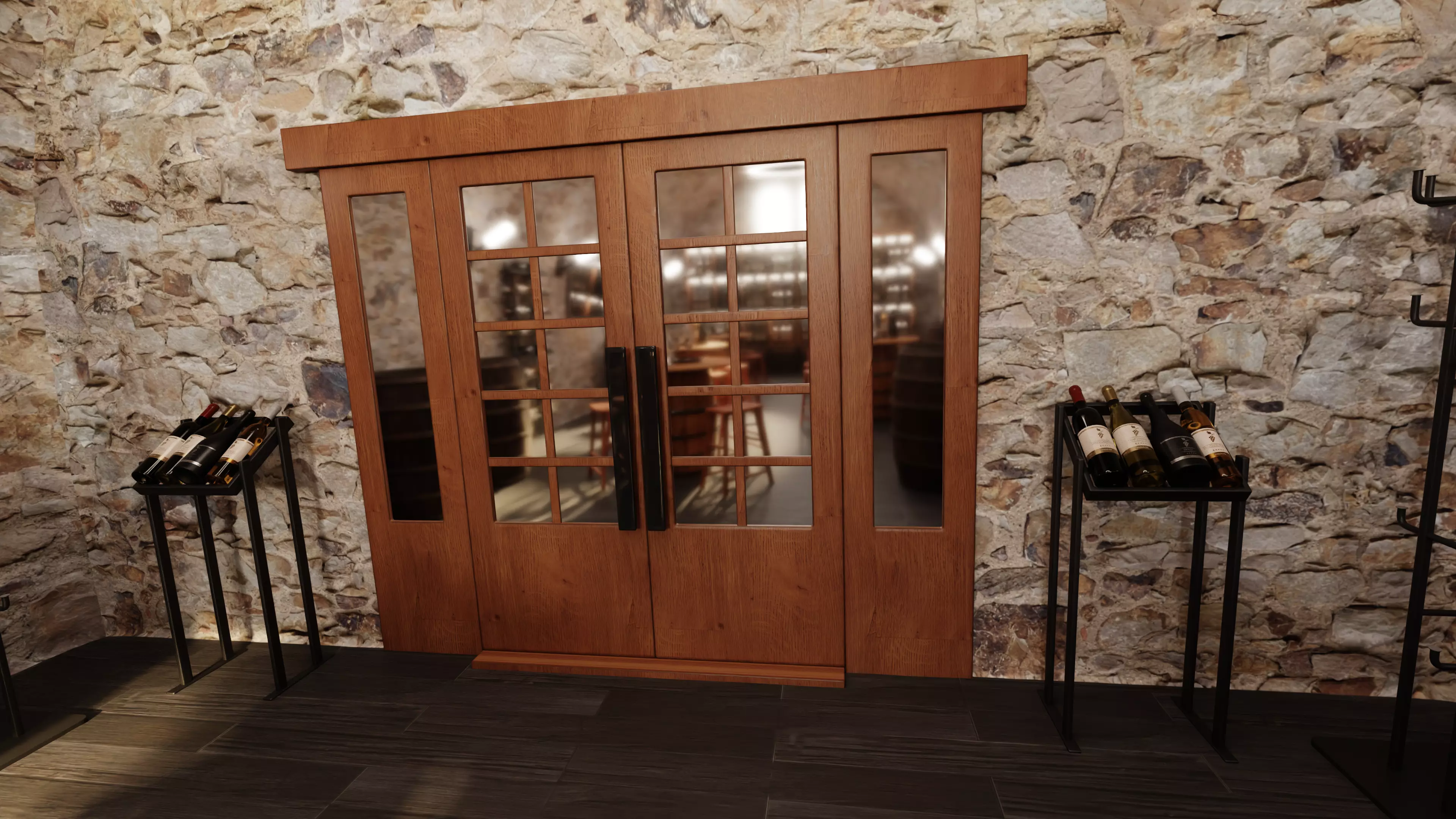 -Winery Restaurant V1- 3D model_6