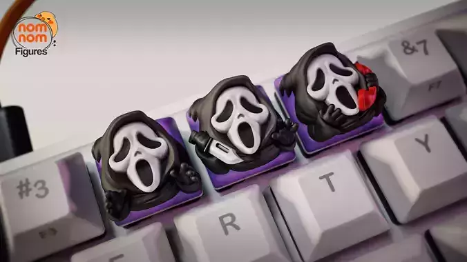 Scream - Keycaps