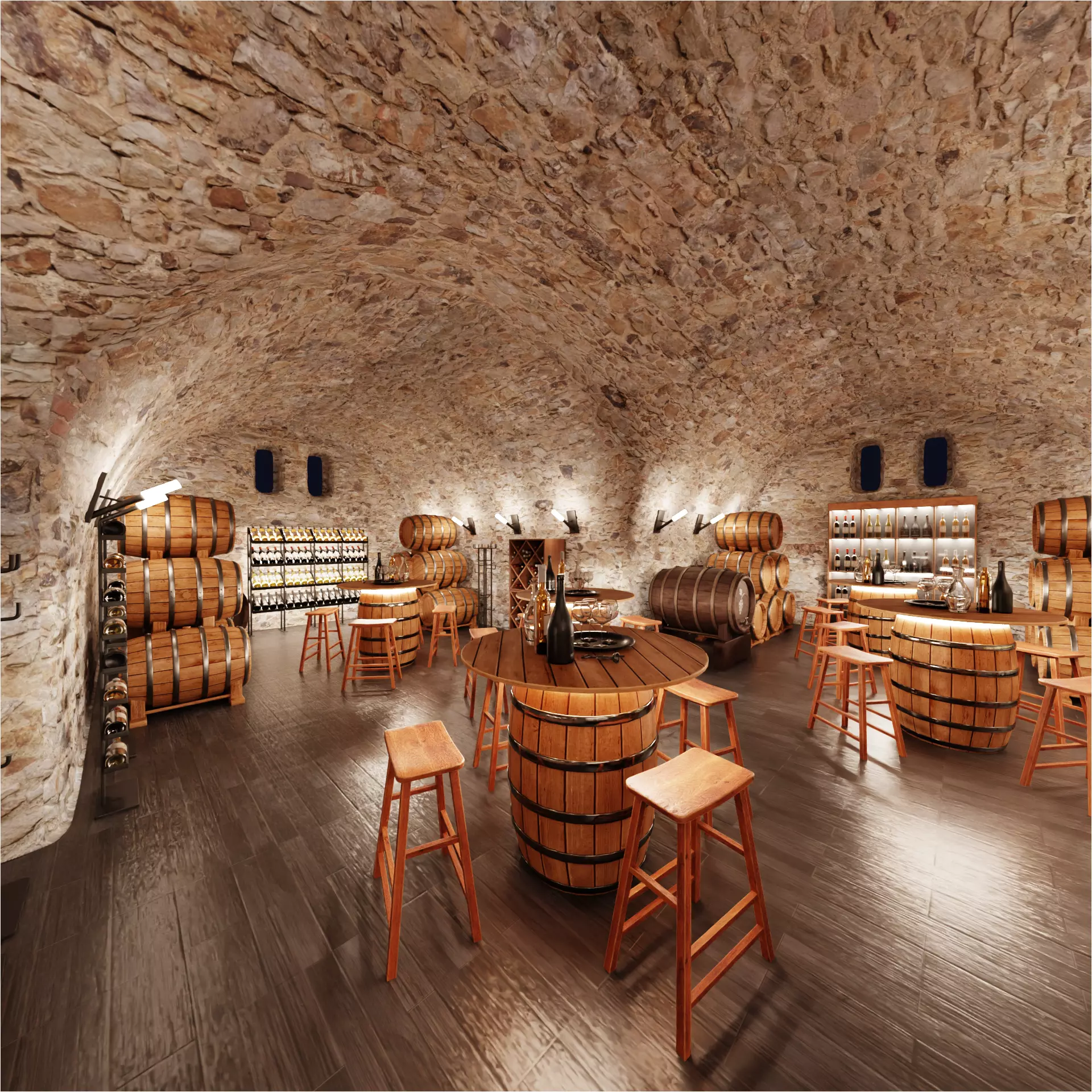 -Winery Restaurant V2- 3D model_28