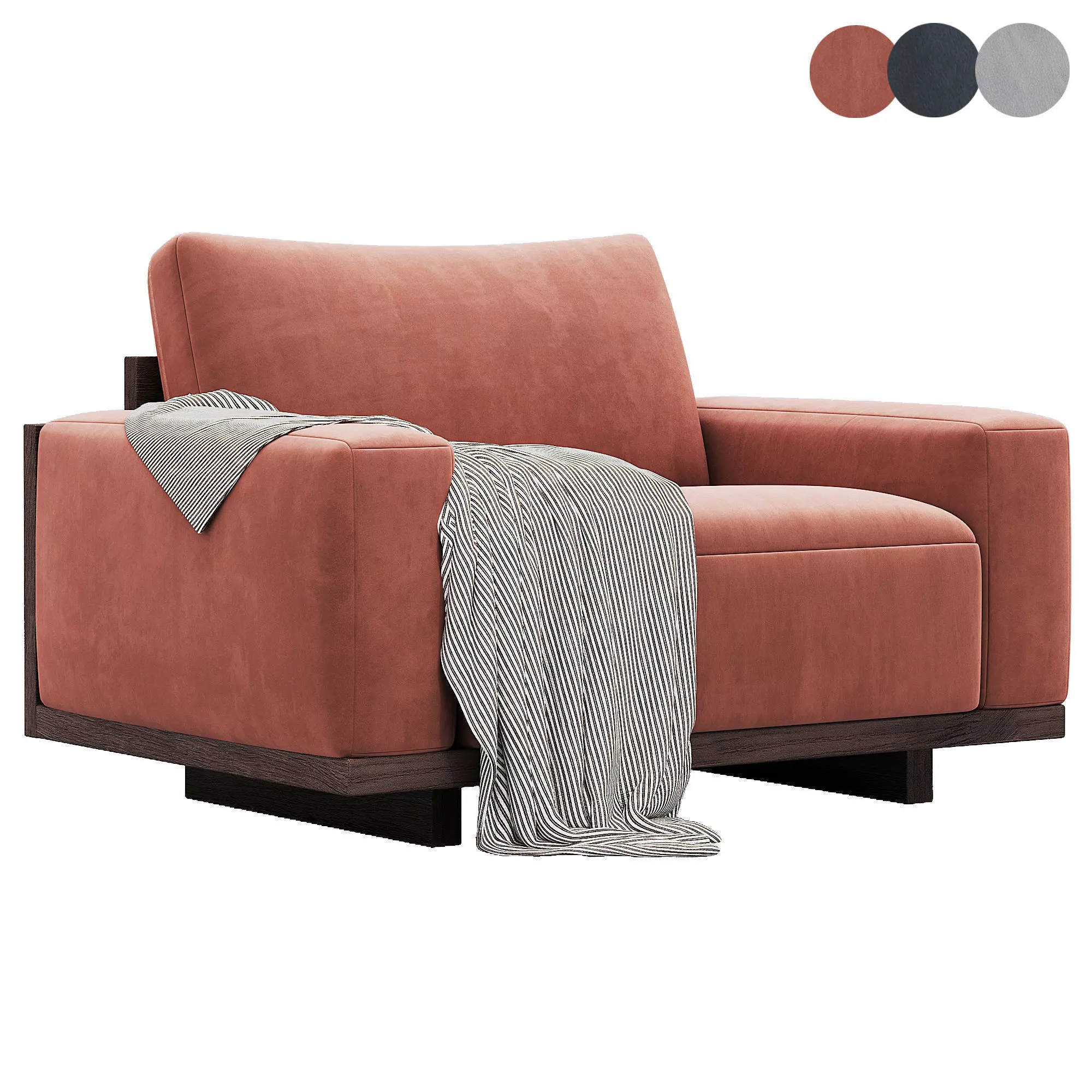 Goodall Sofa 135 By Arhauss 3D model_3