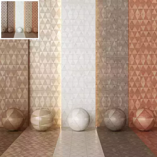 Marazzi ArtCraft Collection Decorative Tile - Decors -Set of 13