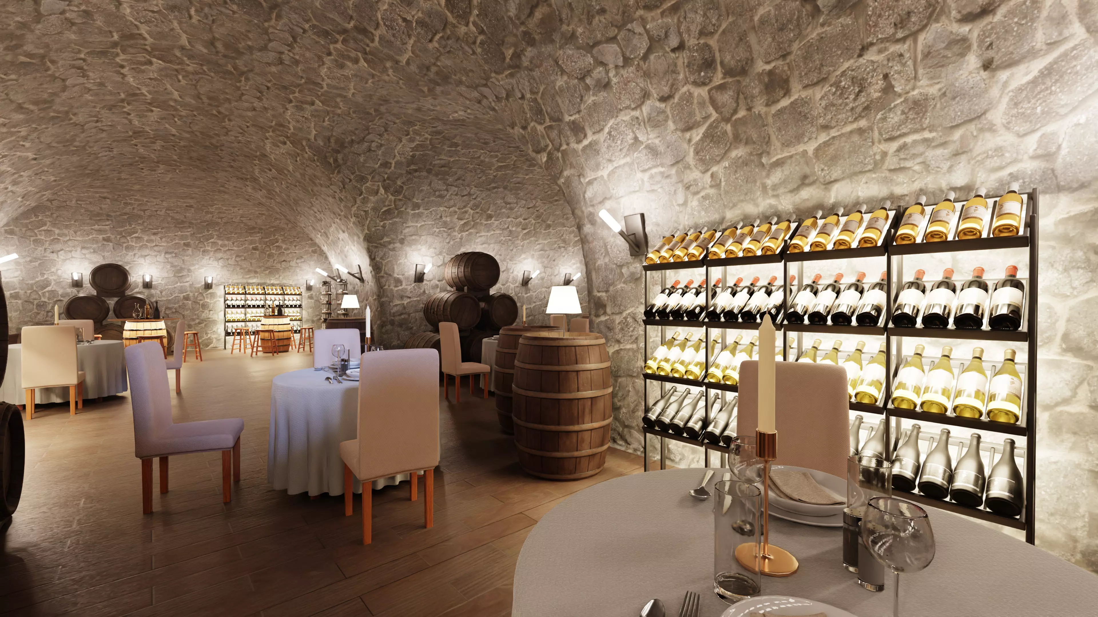 -Winery Restaurant V3- 3D model_10