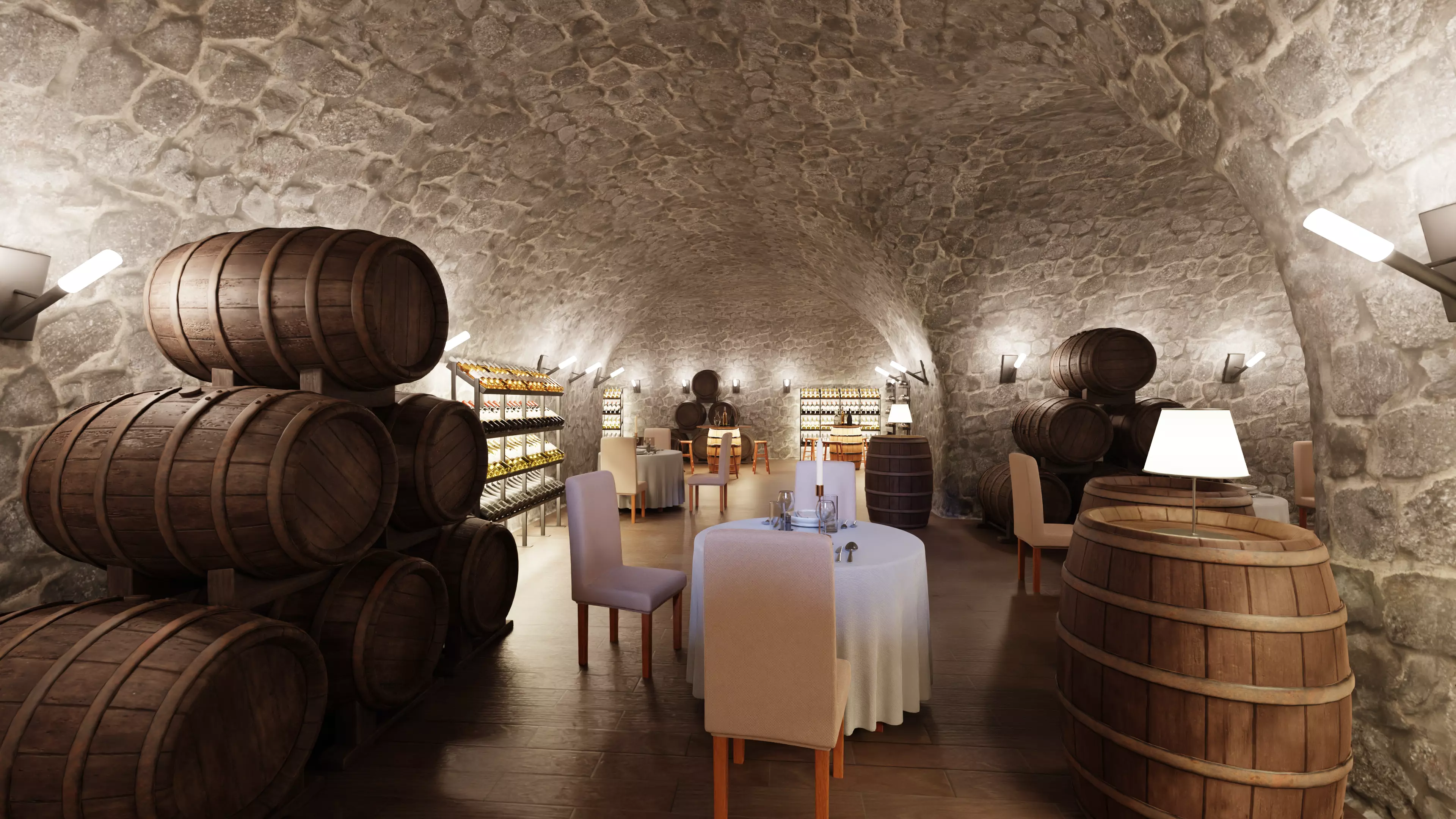 -Winery Restaurant V3- 3D model_11