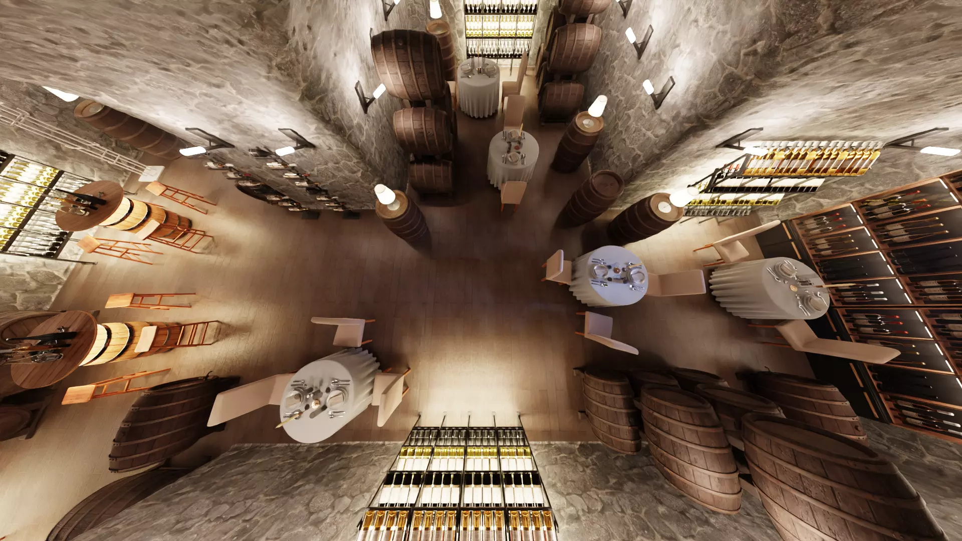 -Winery Restaurant V3- 3D model_4