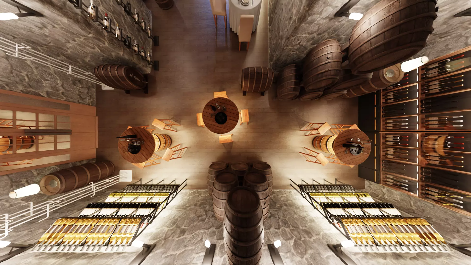 -Winery Restaurant V3- 3D model_5