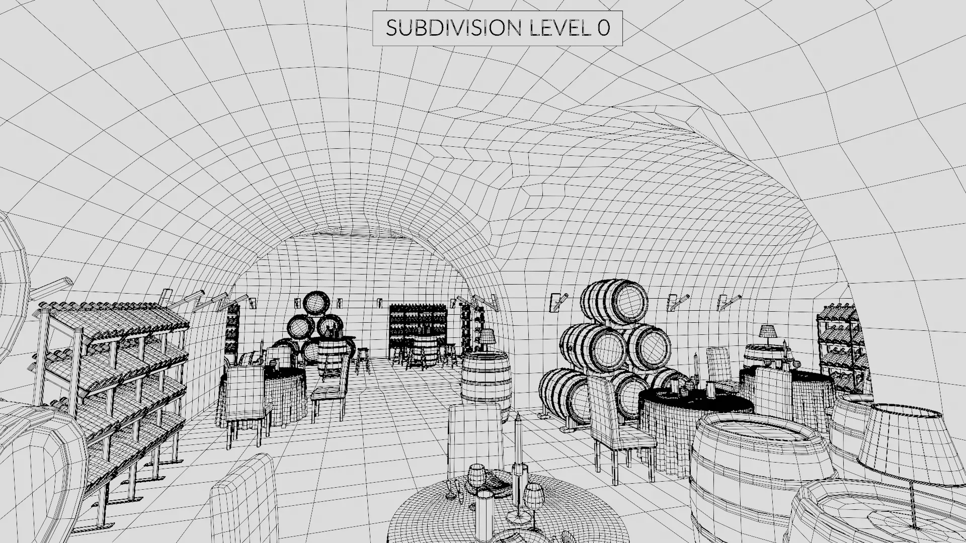 -Winery Restaurant V3- 3D model_18