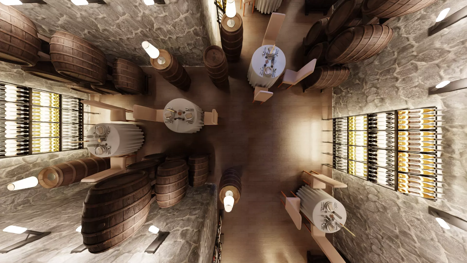 -Winery Restaurant V3- 3D model_3