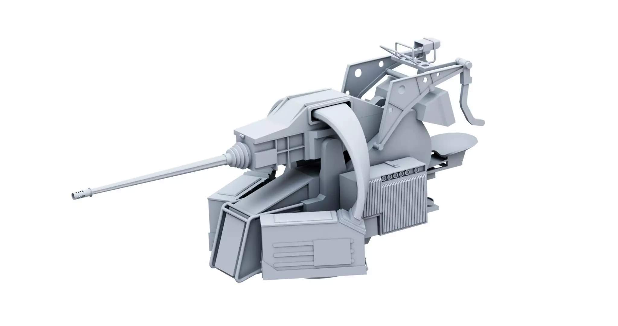 KBA 25 80 Machine Gun System 3D model_5