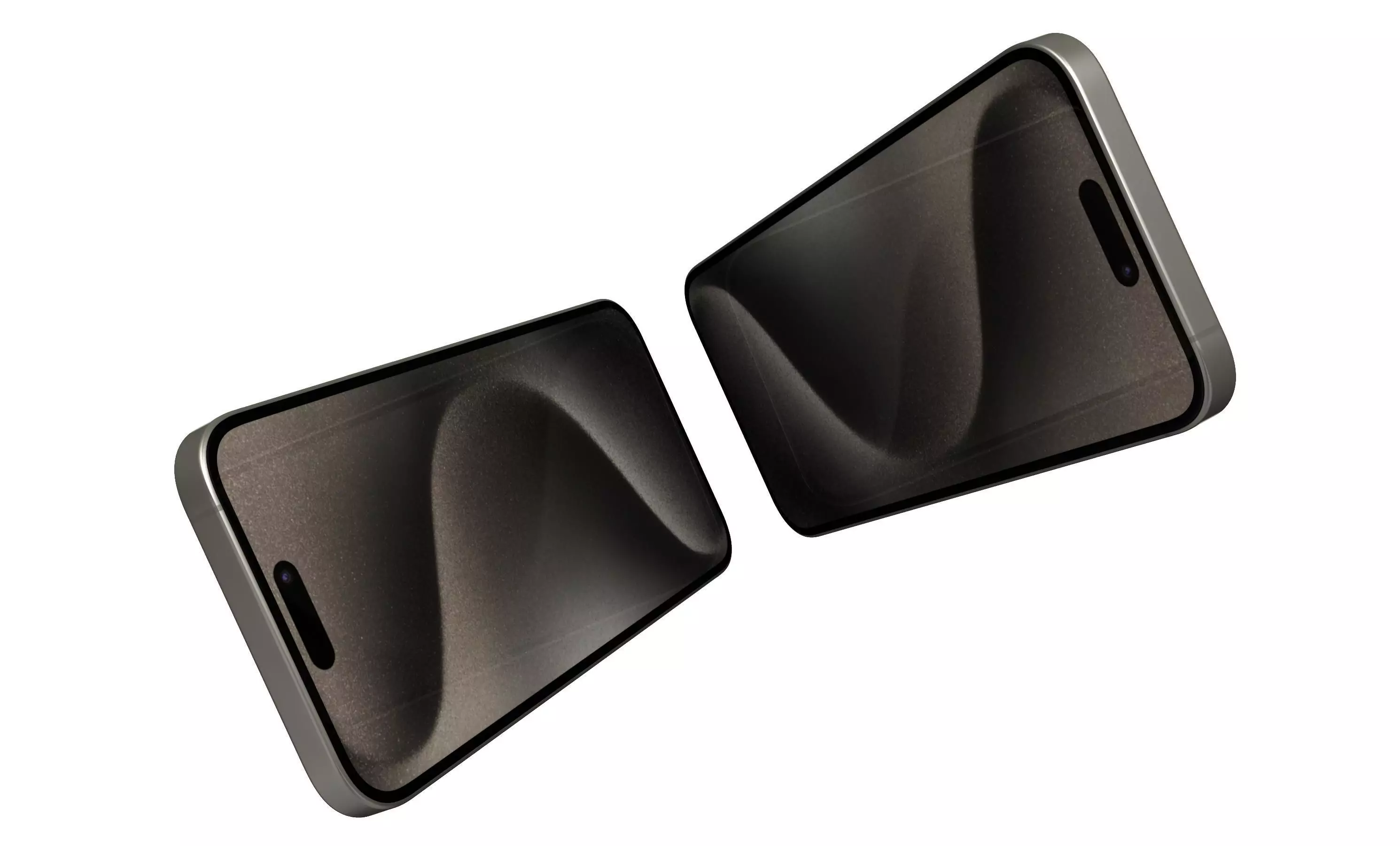 Apple iPhone 15 Pro Max Natural Titanium High Poly  3D model_29