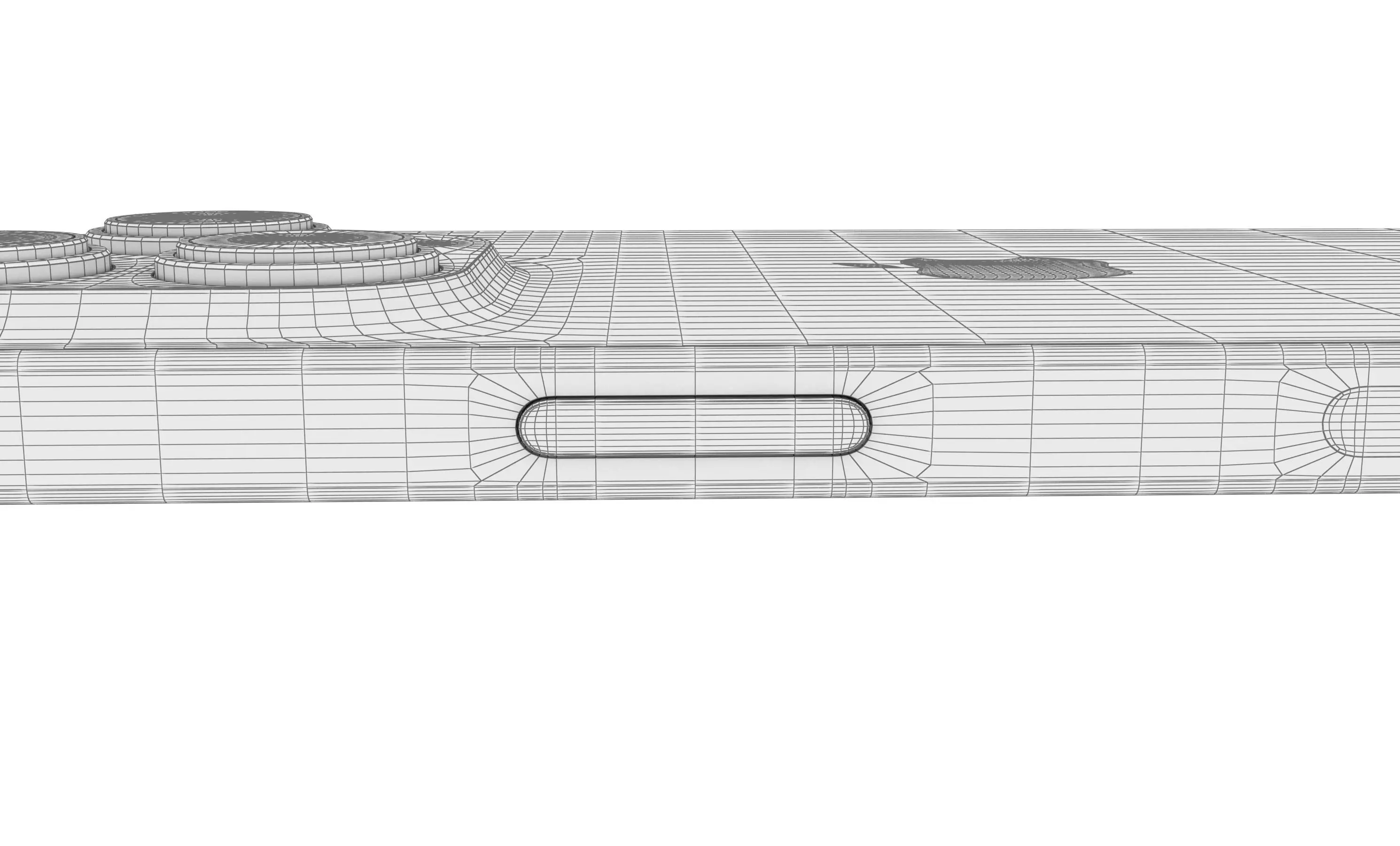 Apple iPhone 15 Pro Max Natural Titanium High Poly  3D model_22