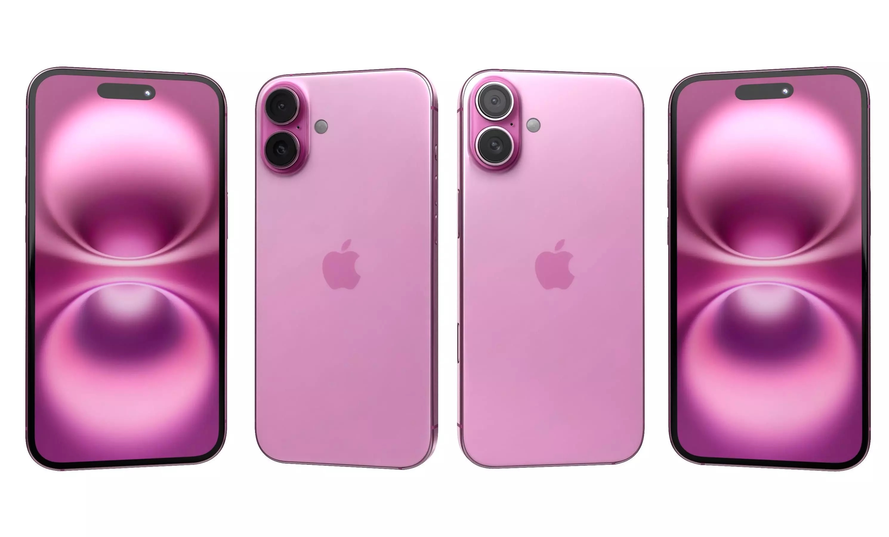 Apple iPhone 16 Plus All Colors High Poly  3D model_27