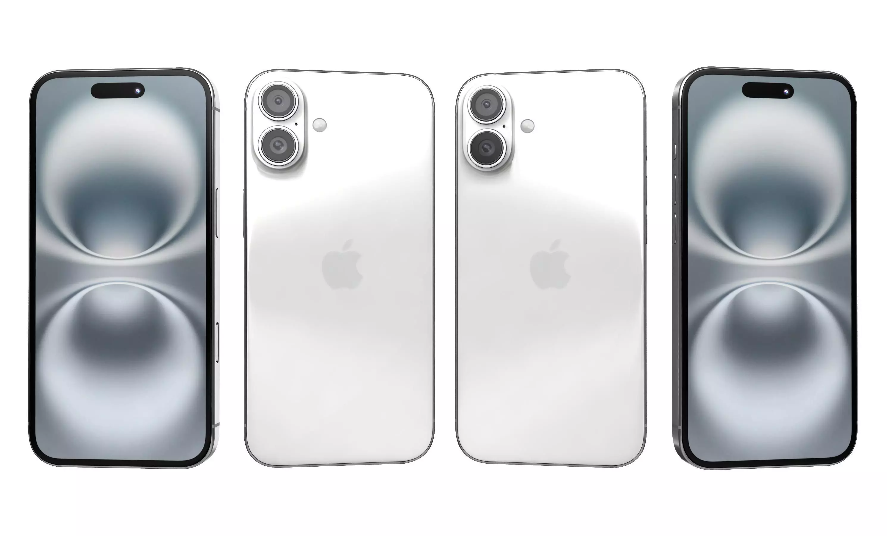 Apple iPhone 16 Plus All Colors High Poly  3D model_40