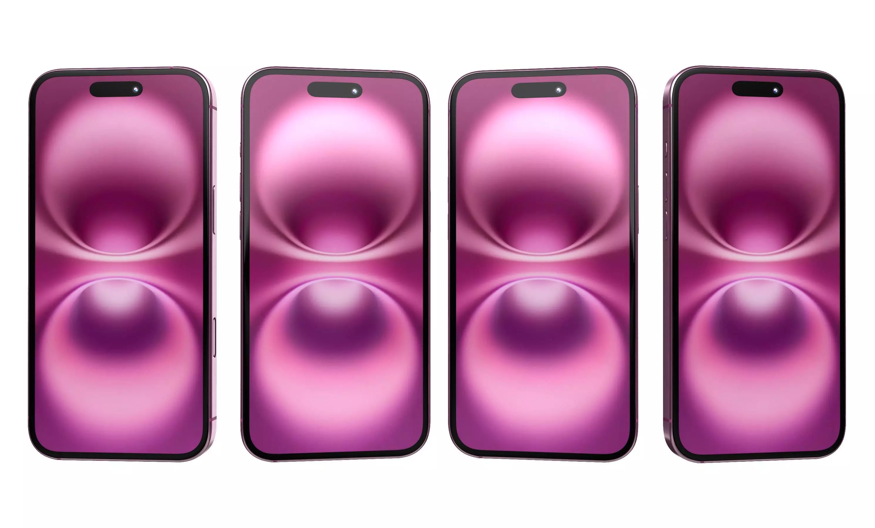 Apple iPhone 16 Plus All Colors High Poly  3D model_32