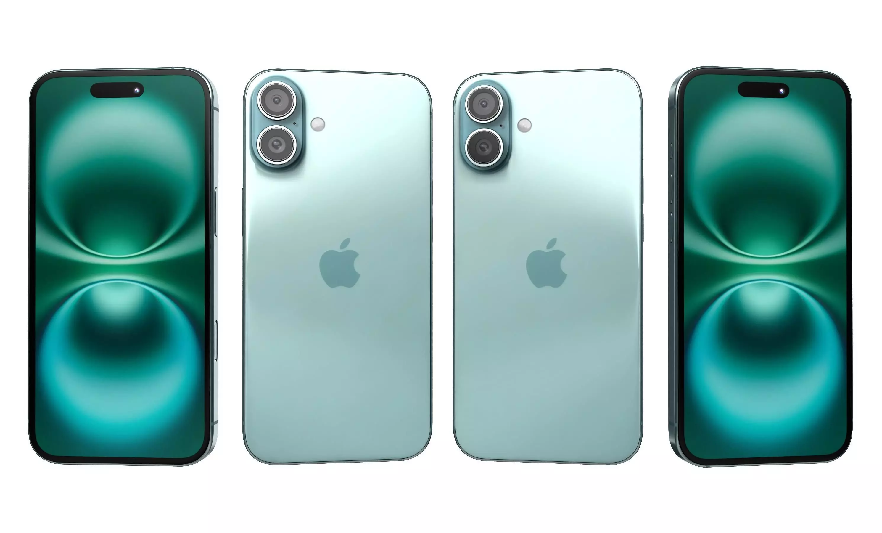 Apple iPhone 16 Plus All Colors High Poly  3D model_18