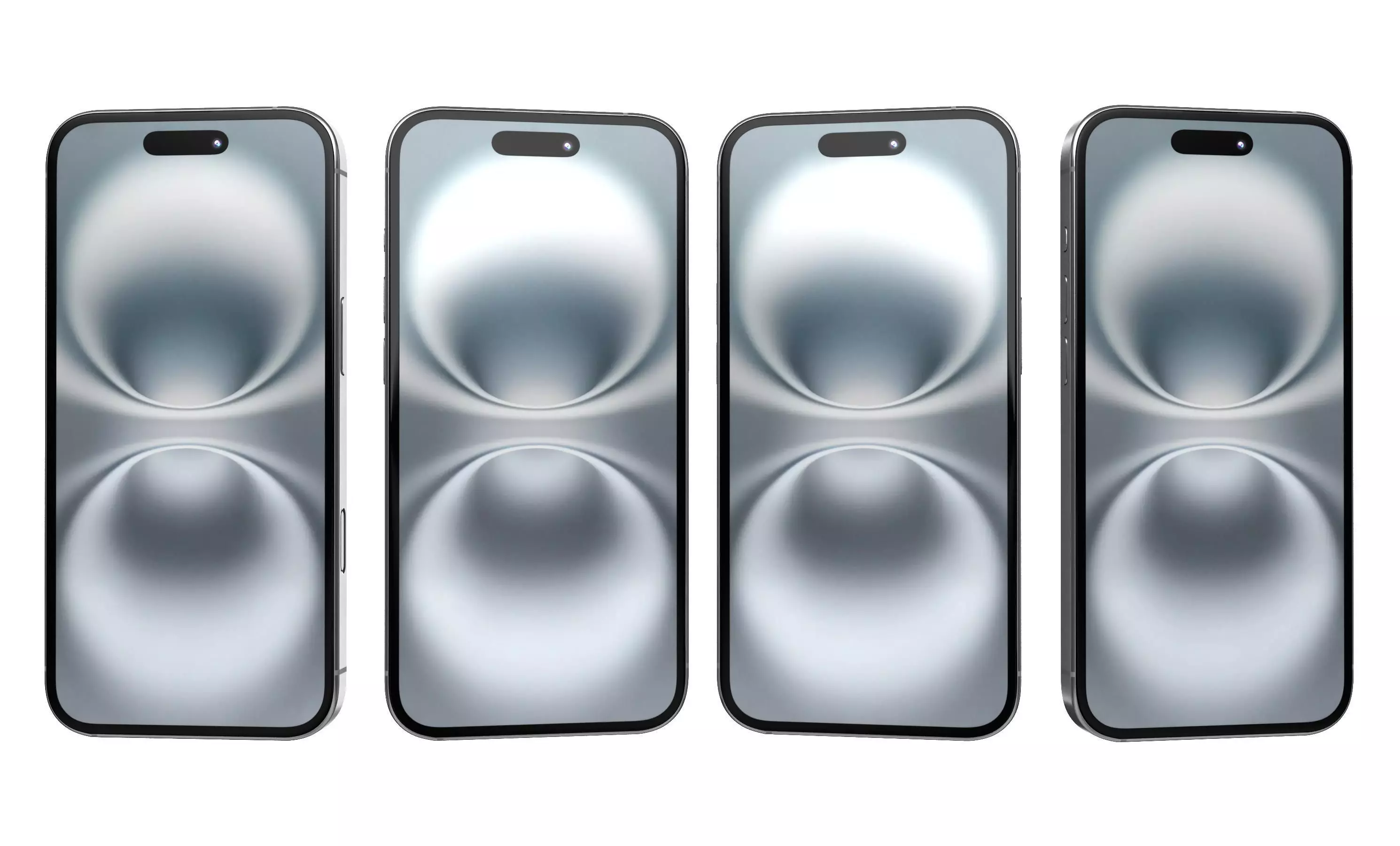 Apple iPhone 16 Plus All Colors High Poly  3D model_43