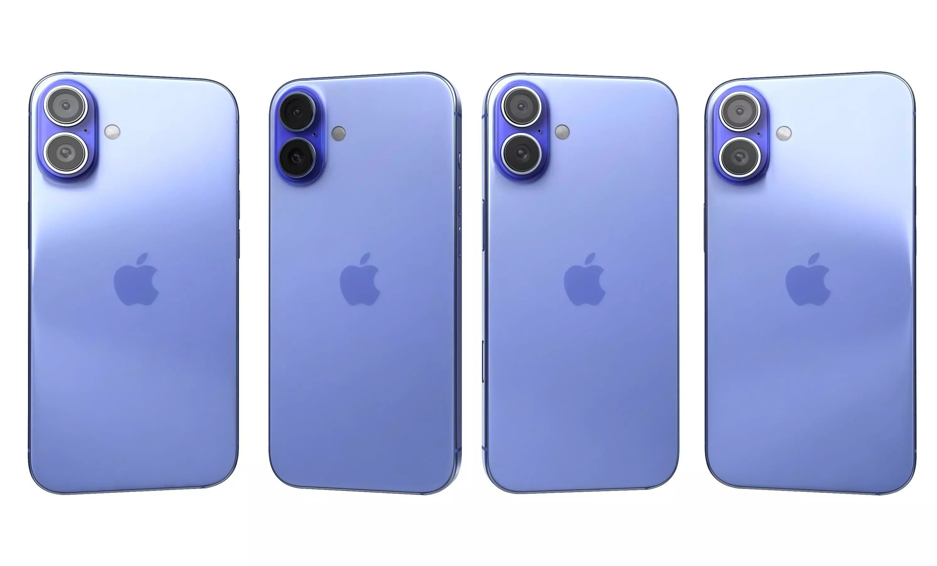 Apple iPhone 16 Plus All Colors High Poly  3D model_6