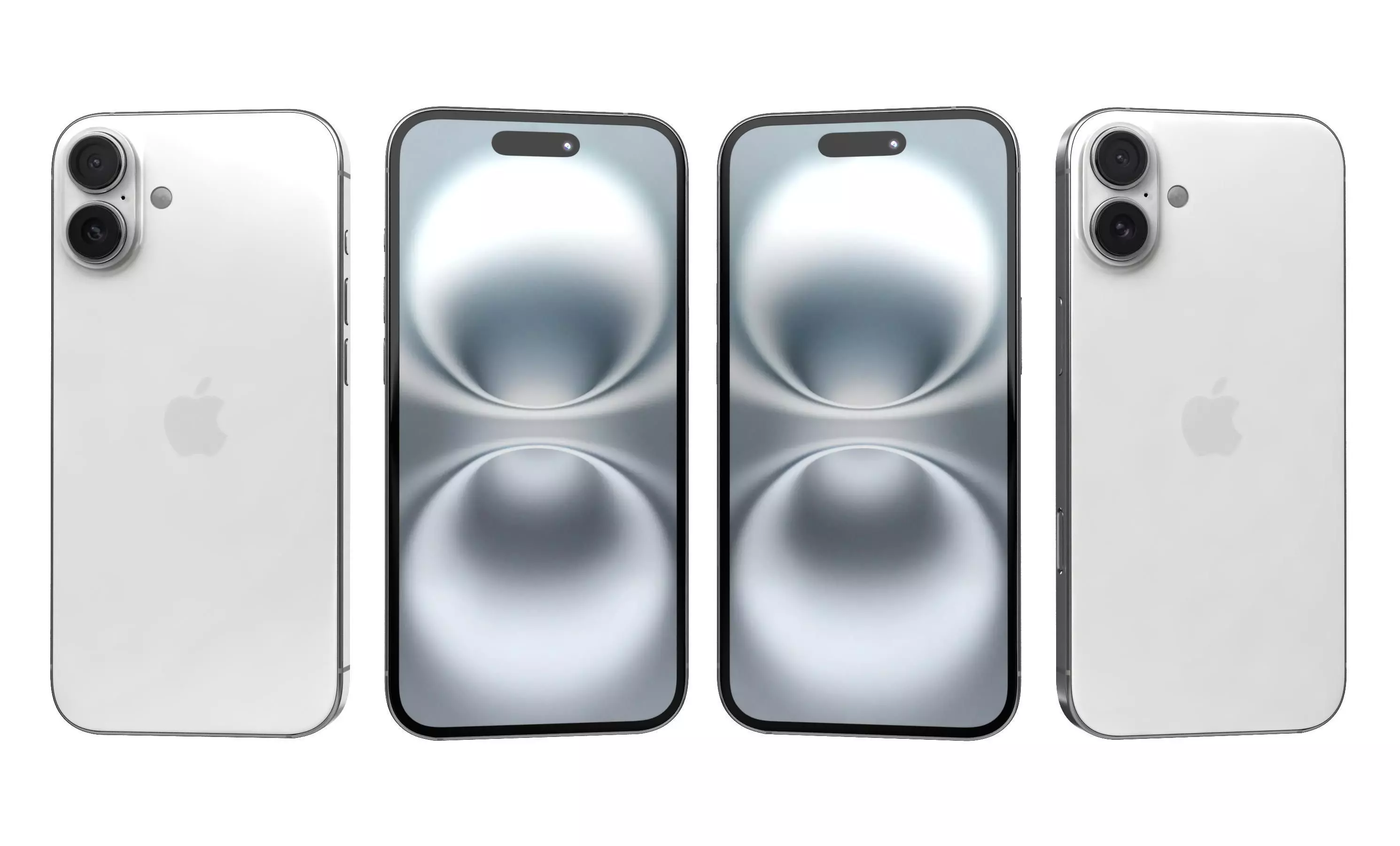 Apple iPhone 16 Plus All Colors High Poly  3D model_42