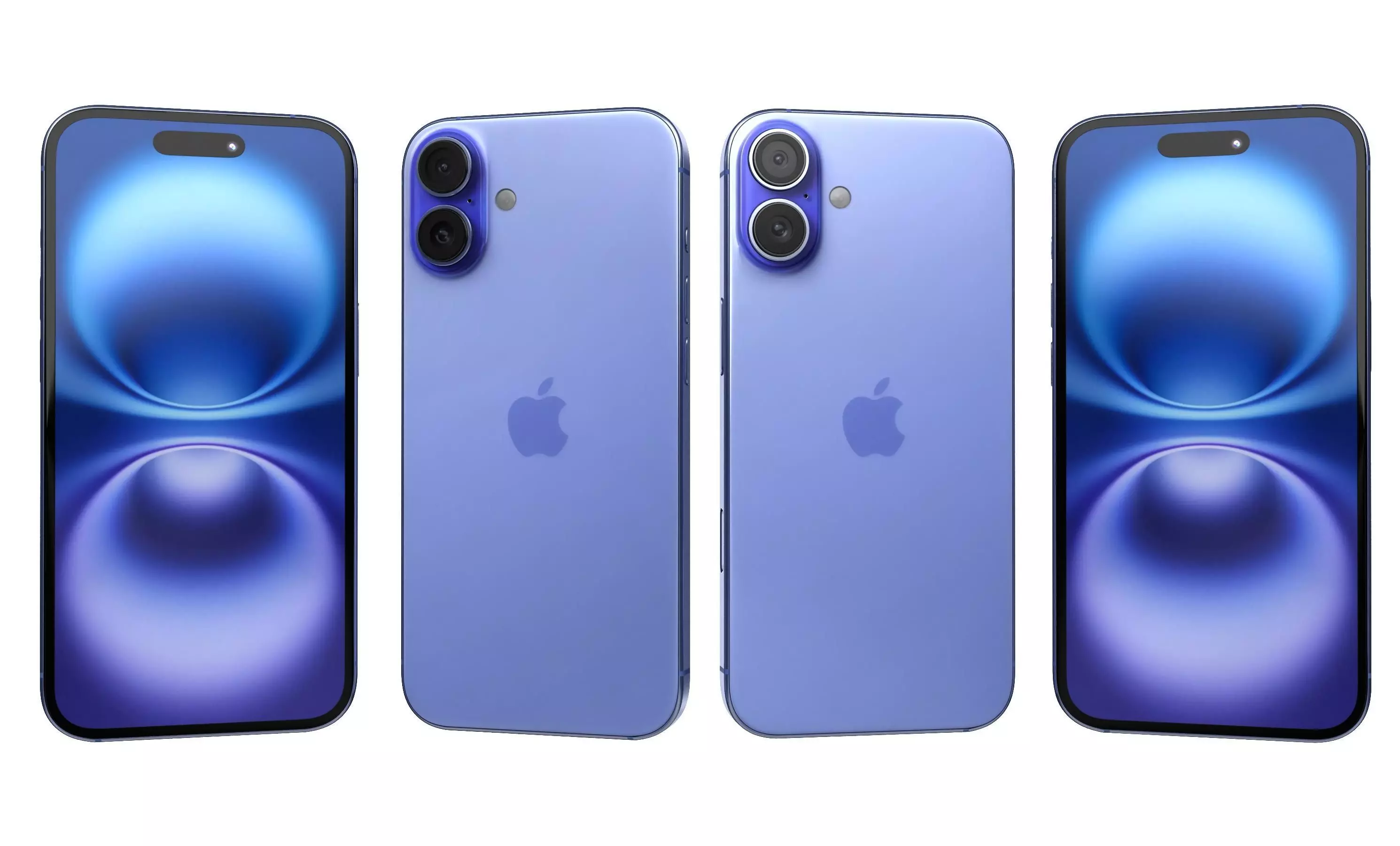 Apple iPhone 16 Plus All Colors High Poly  3D model_5