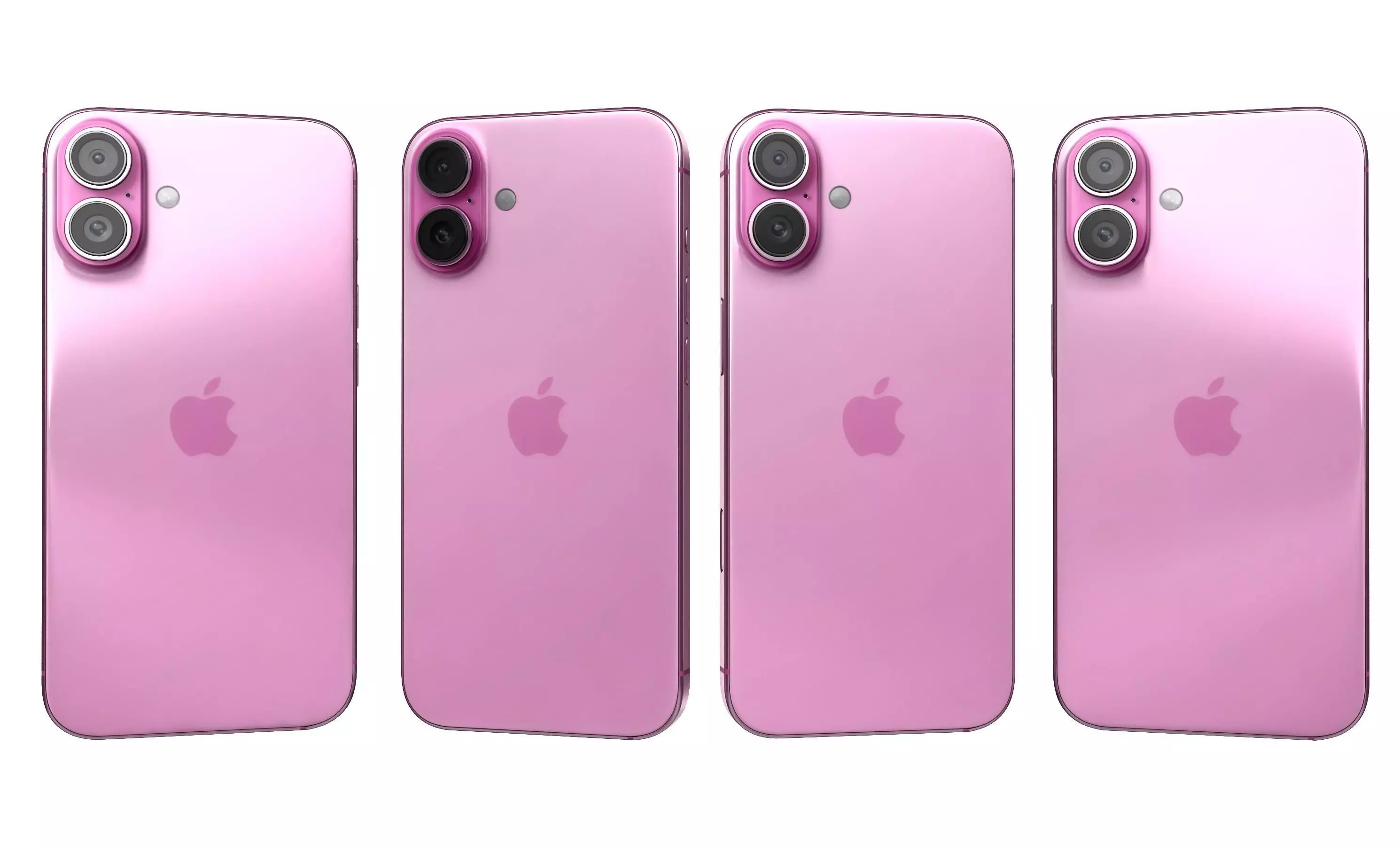 Apple iPhone 16 Plus All Colors High Poly  3D model_28