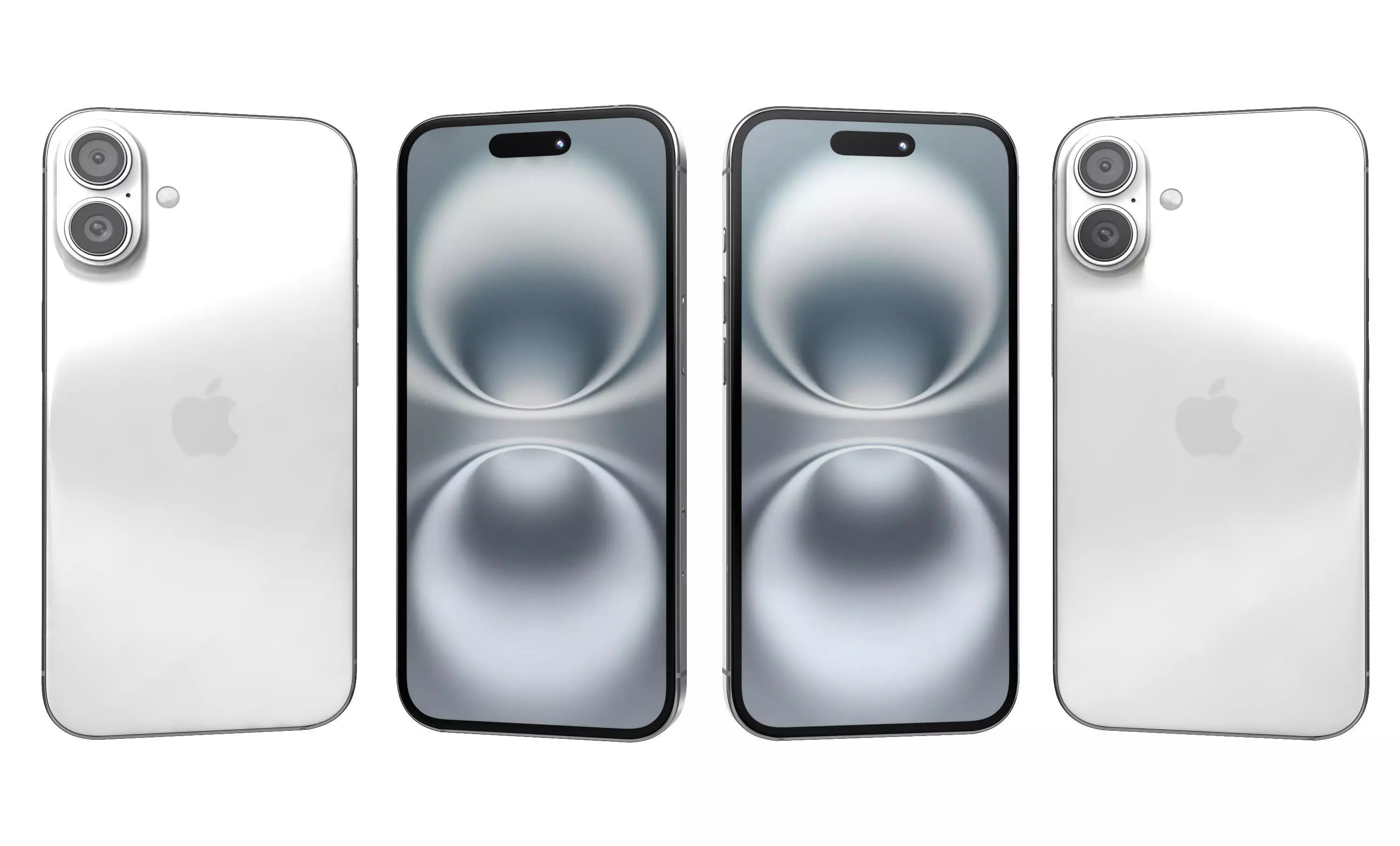 Apple iPhone 16 Plus All Colors High Poly  3D model_36