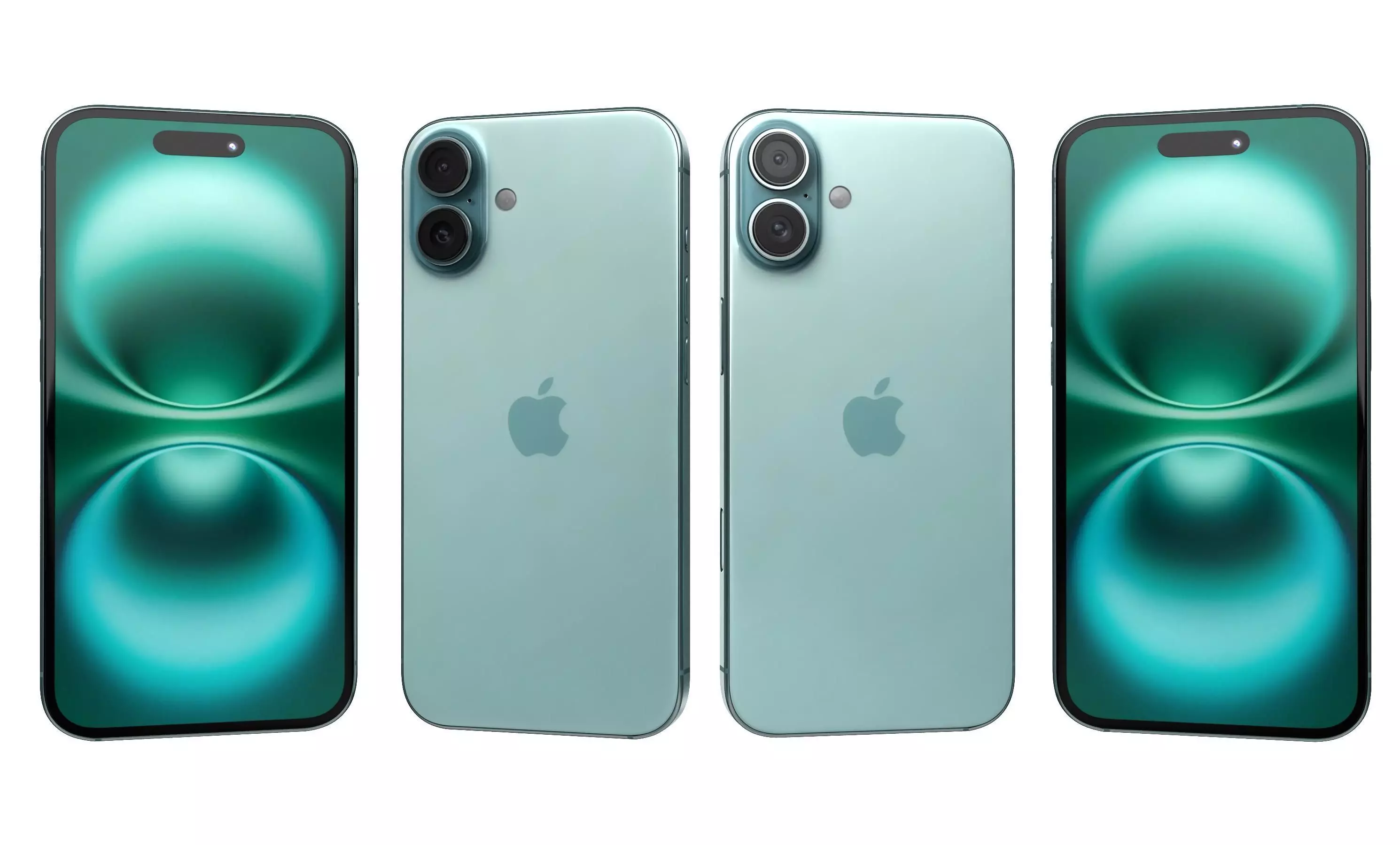 Apple iPhone 16 Plus All Colors High Poly  3D model_16