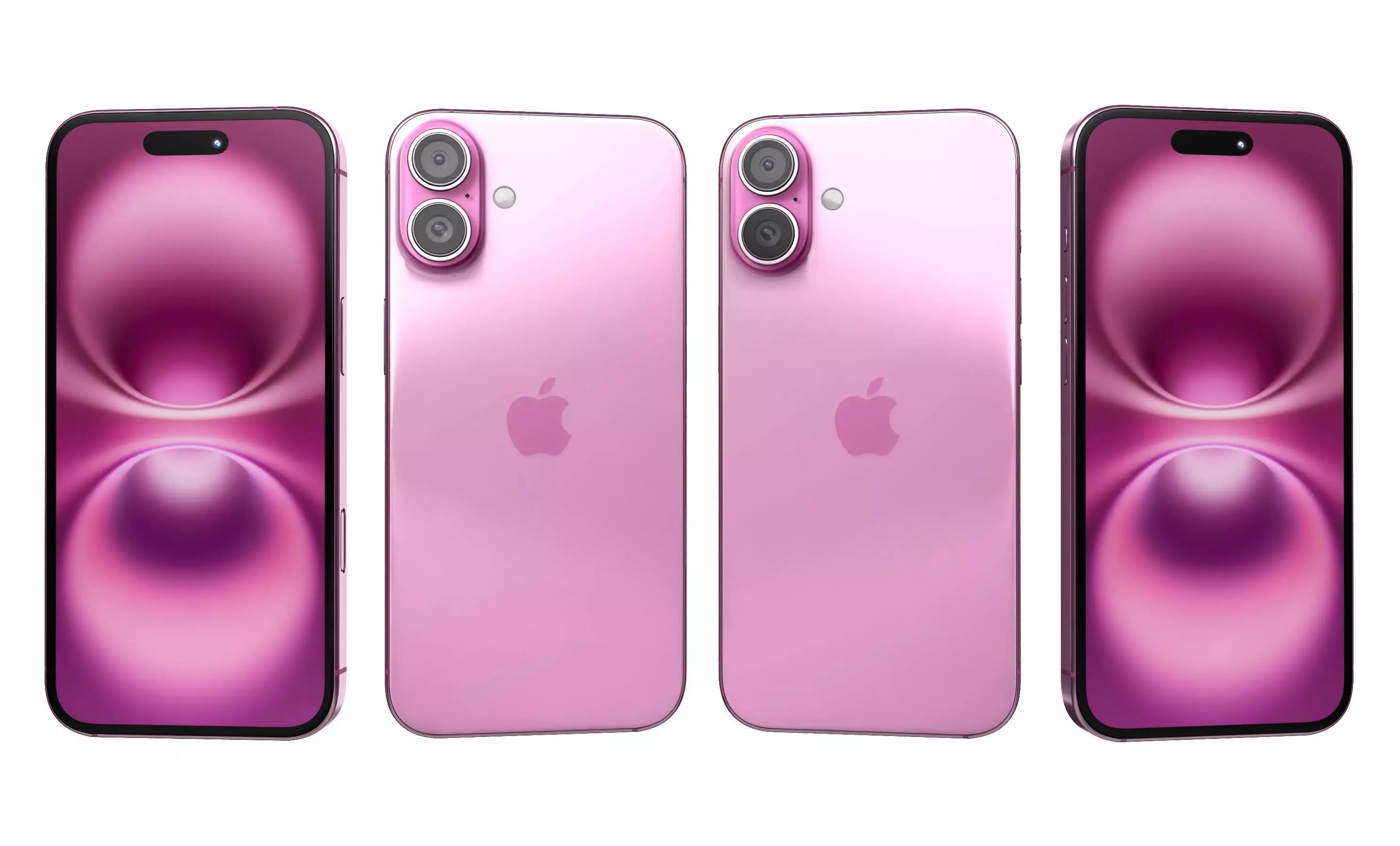 Apple iPhone 16 Plus All Colors High Poly  3D model_29