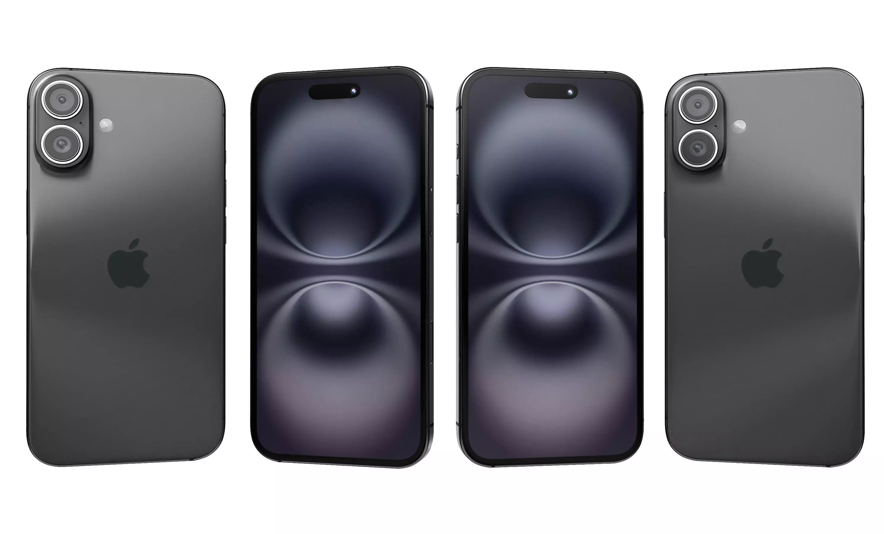 Apple iPhone 16 Plus All Colors High Poly  3D model_1