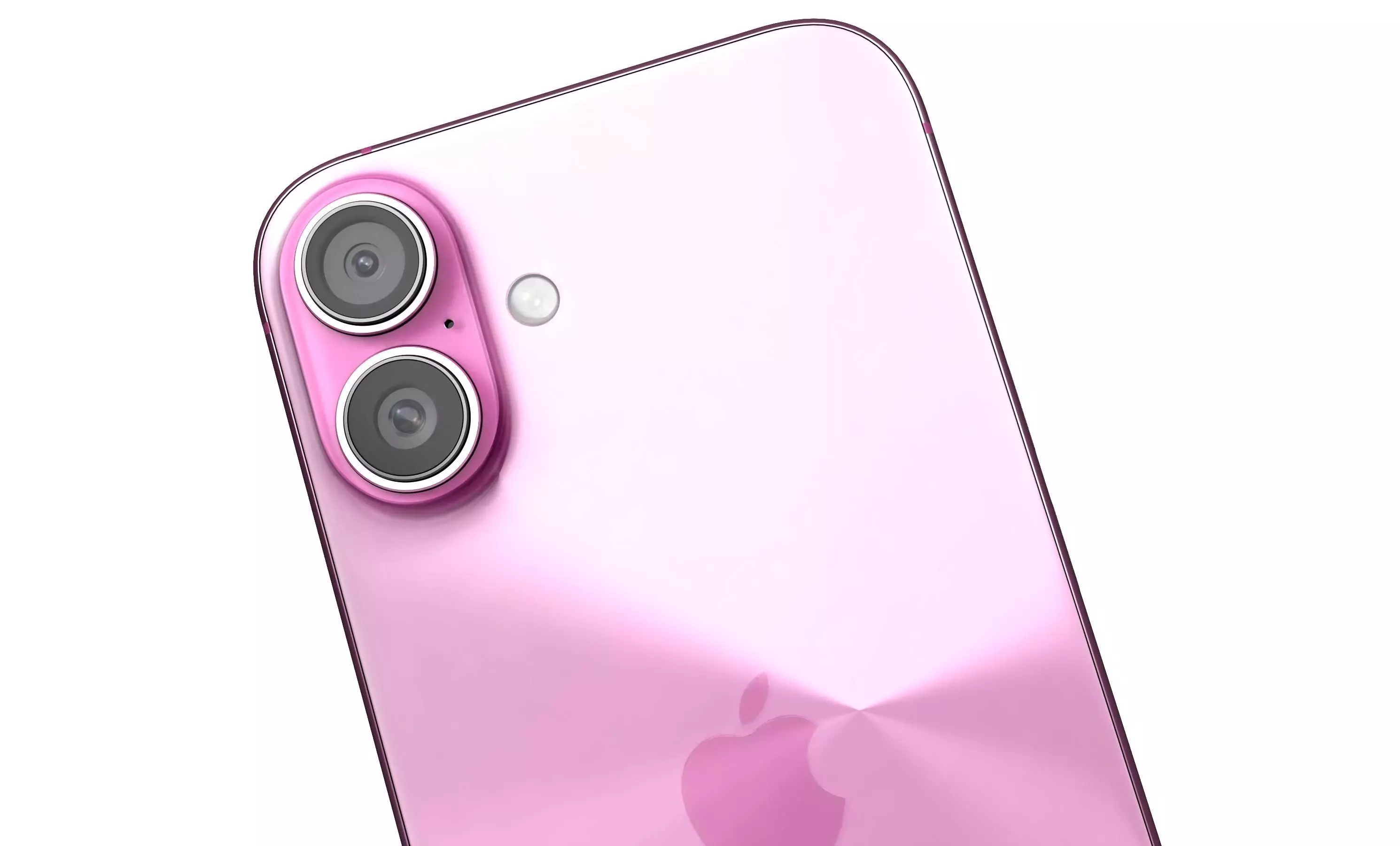 Apple iPhone 16 Plus Pink High Poly  3D model_25
