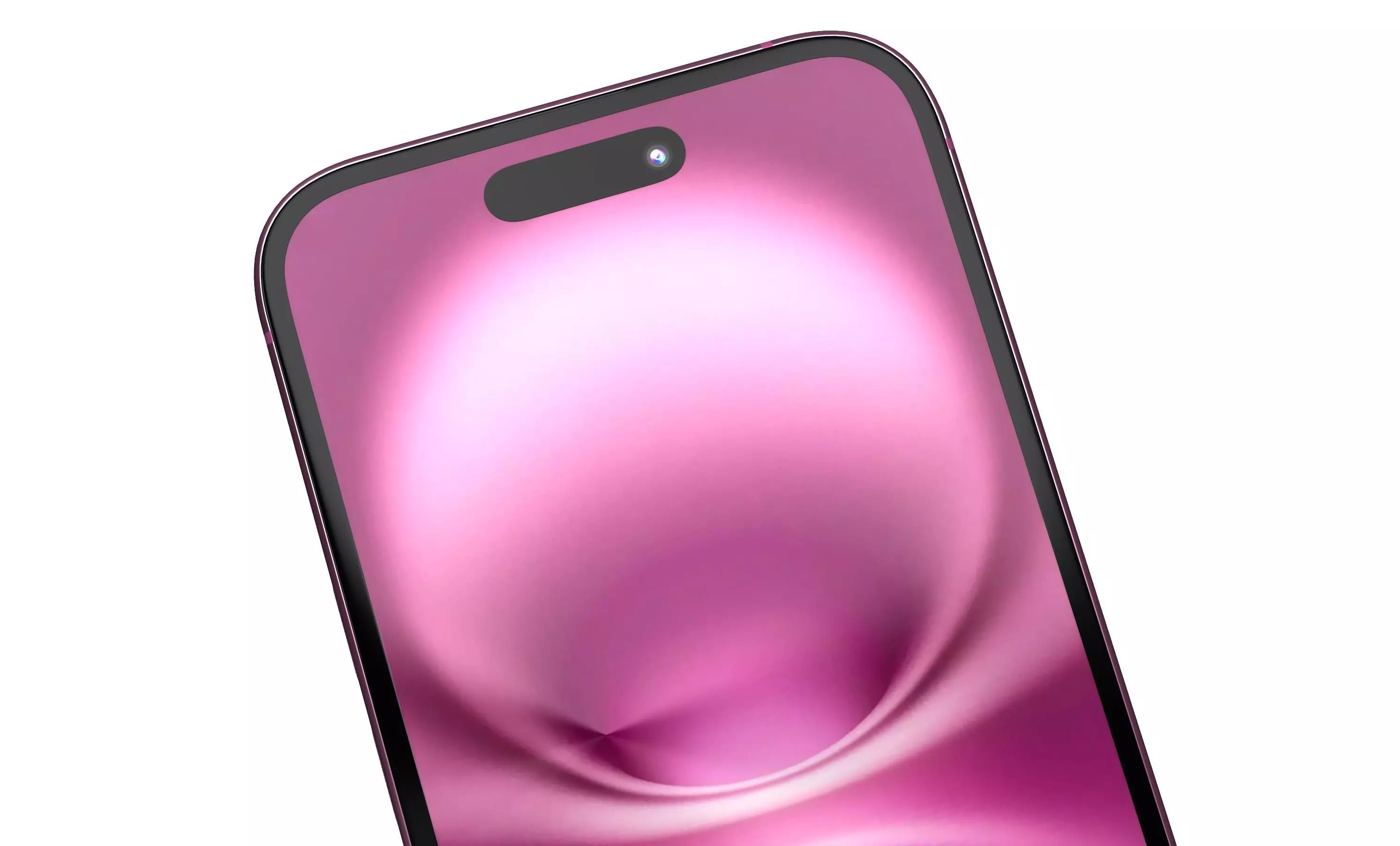 Apple iPhone 16 Plus Pink High Poly  3D model_10